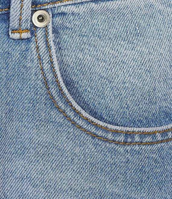 Gianni Bini Mariposa Denim Wide Leg Medium Wash Jeans Product Image