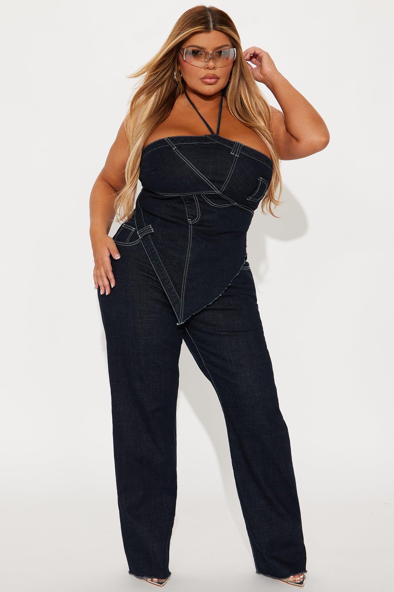 Next Level Denim Pant Set - Dark Wash Product Image