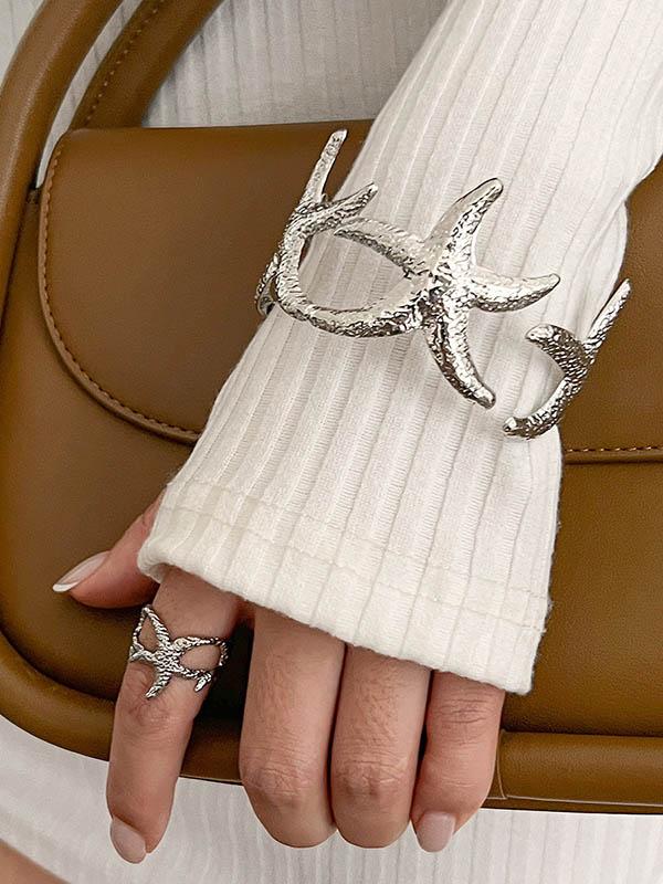 Flower Shape Geometric Bracelet Accessories Rings Accessories Product Image