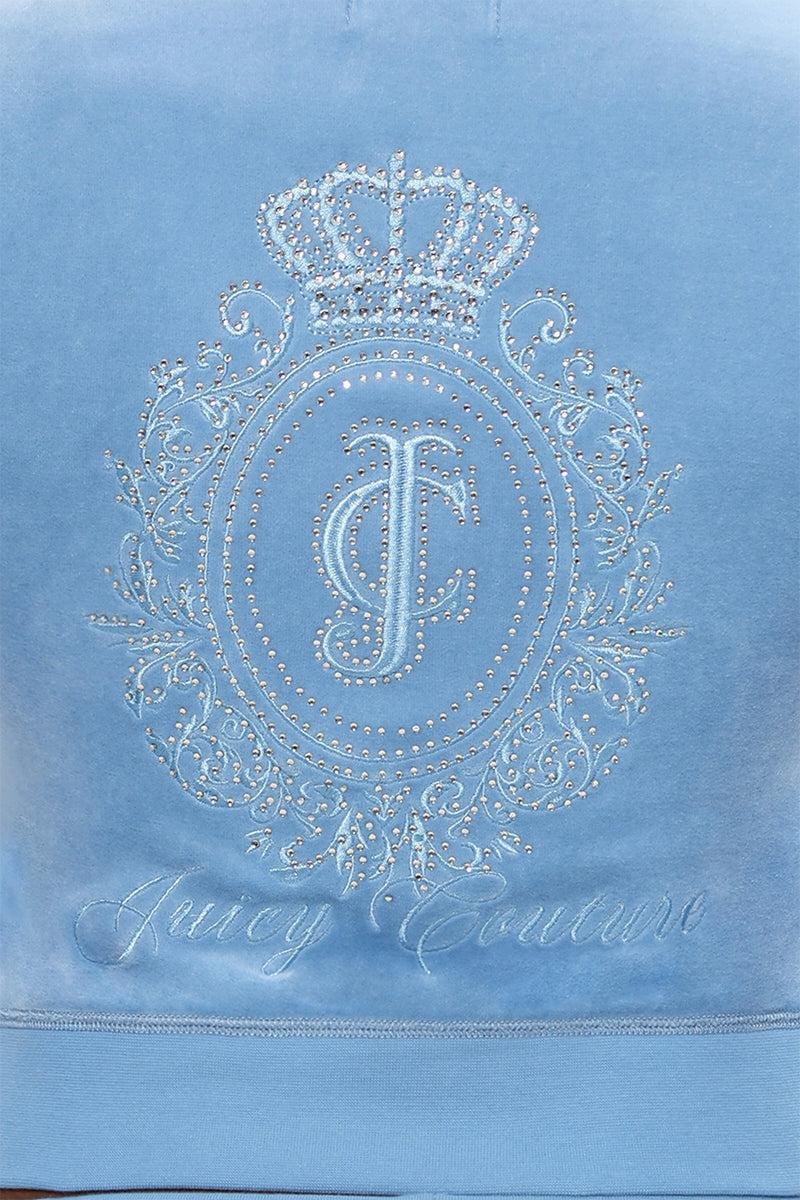 Crown Heritage Cotton Velour Hoodie Product Image