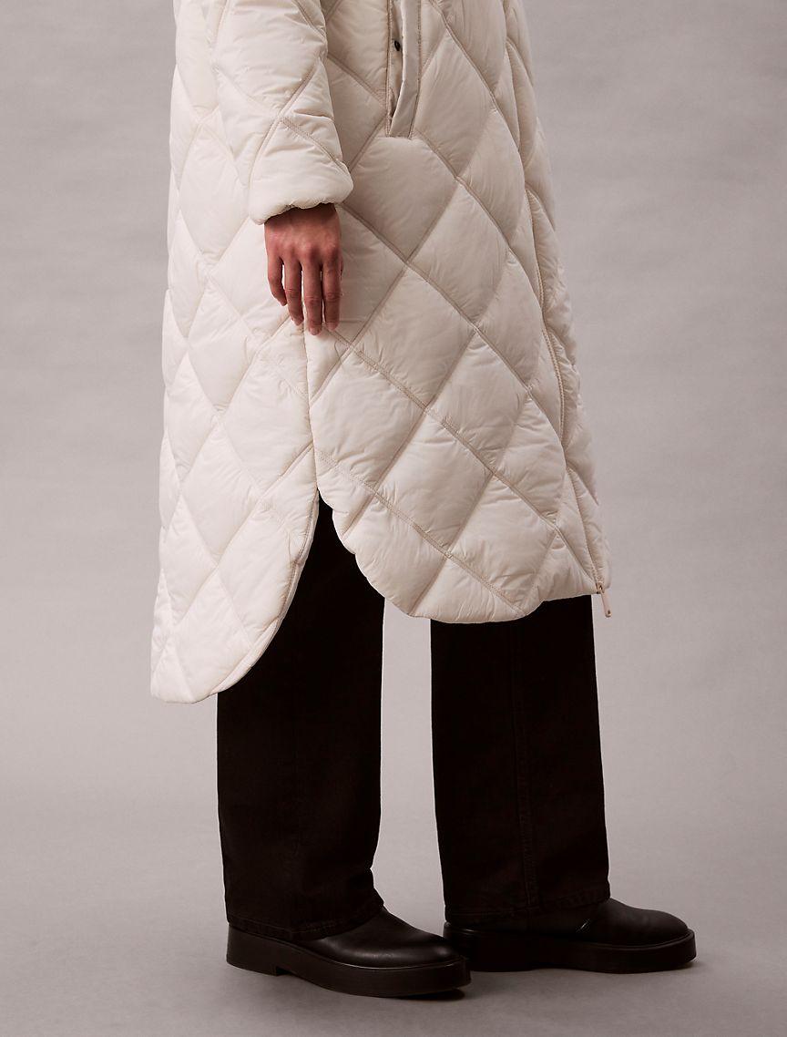 Long Hooded Puffer Jacket Product Image