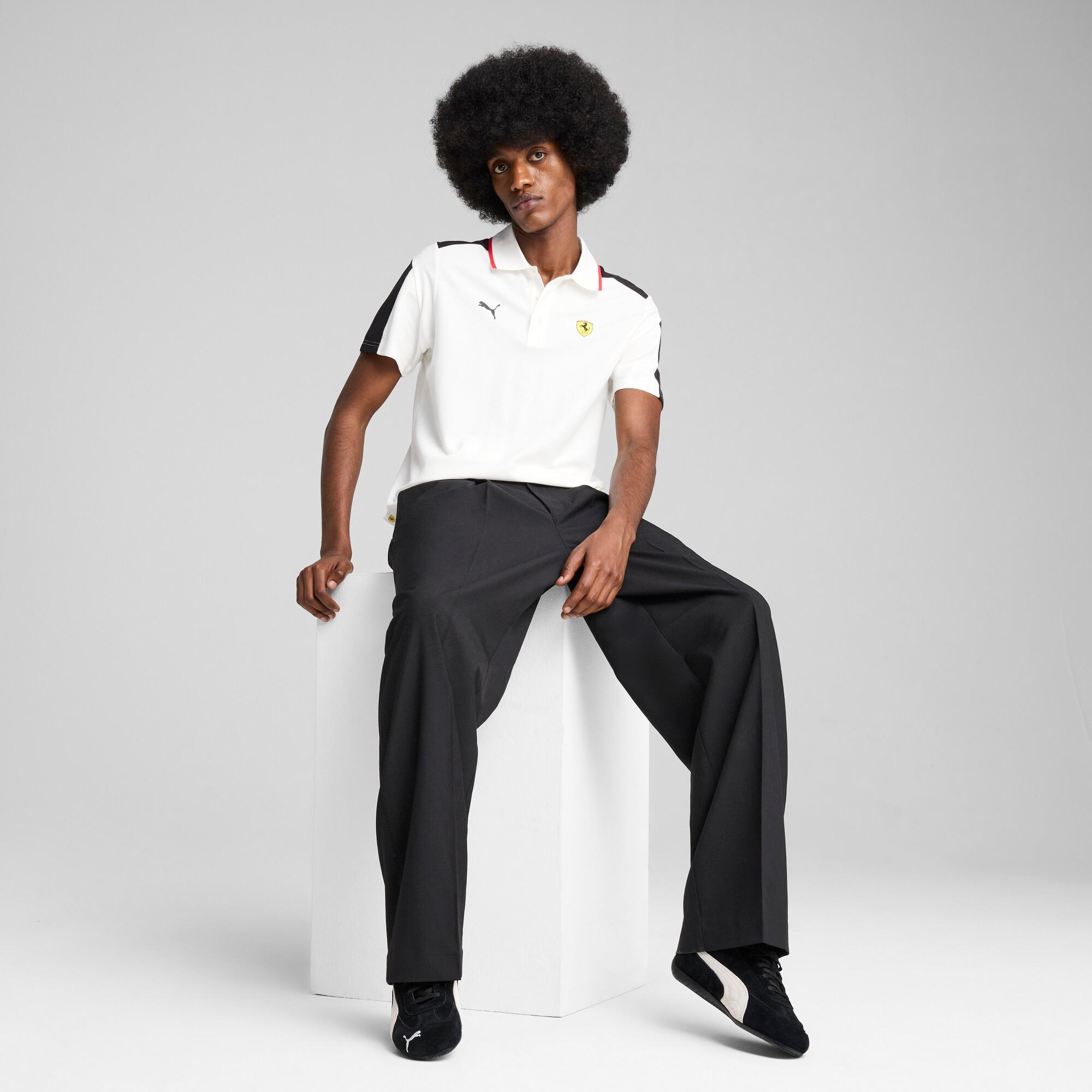 PUMA Scuderia Ferrari Race MT7 Men's Polo Shirt Product Image