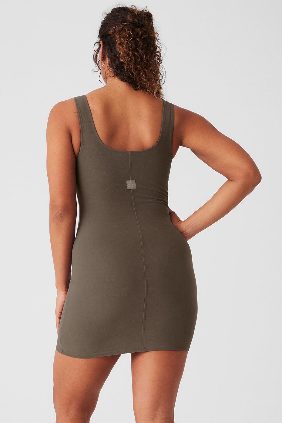 Alosoft Head Start Dress - Olive Tree Product Image