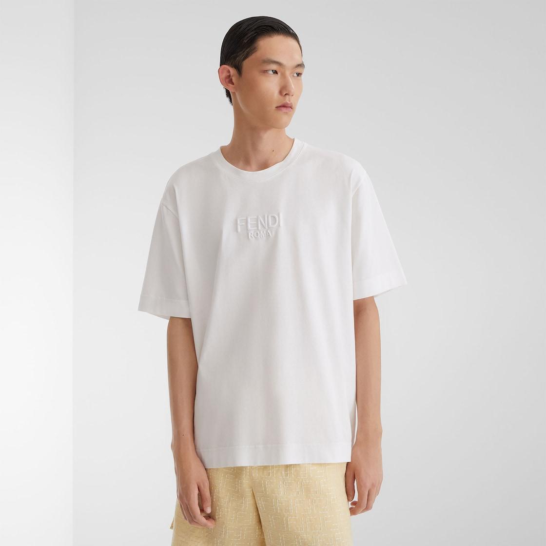 T-ShirtWhite cotton T-shirt Product Image