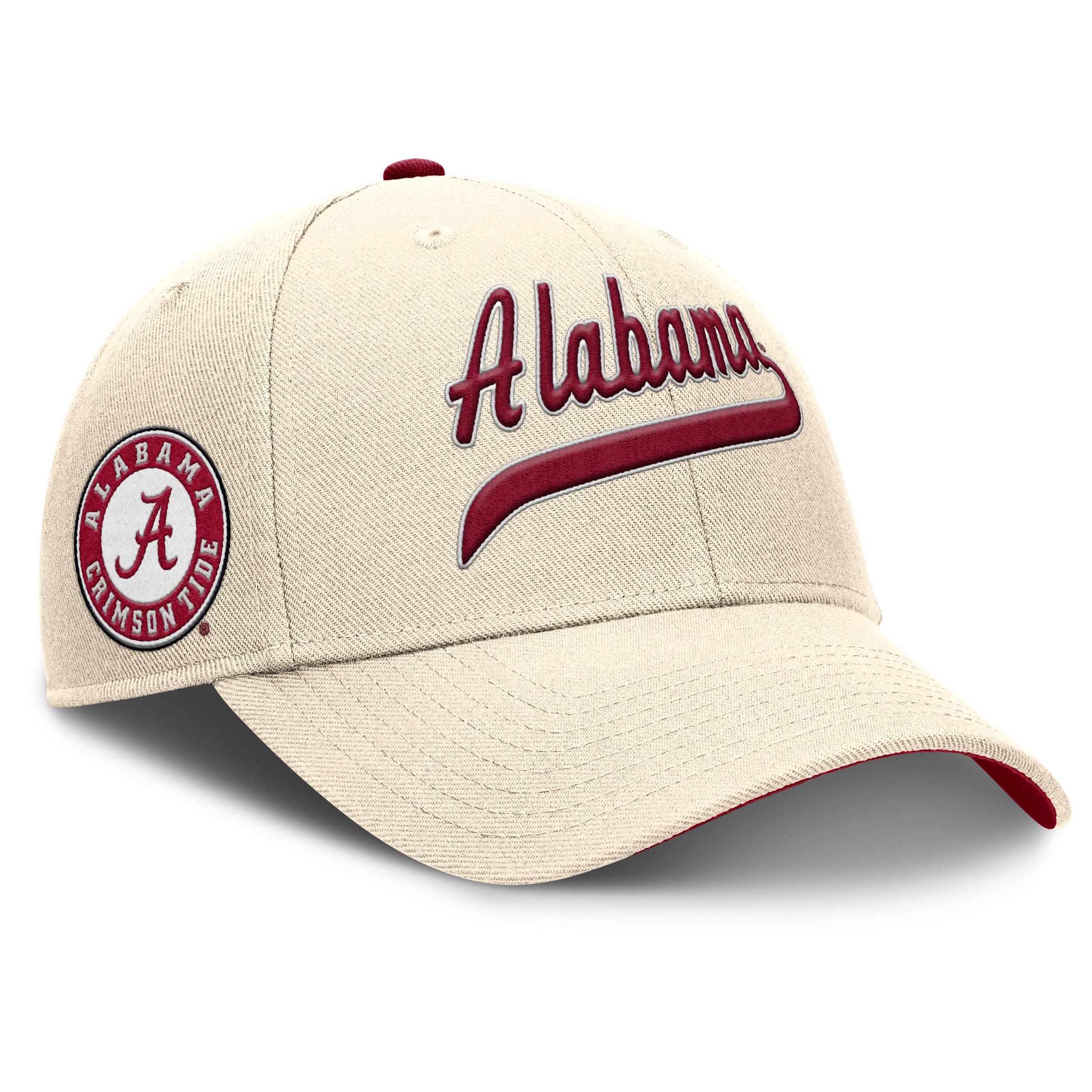 Alabama Crimson Tide Primetime Rise Men's Nike College Adjustable Hat Product Image