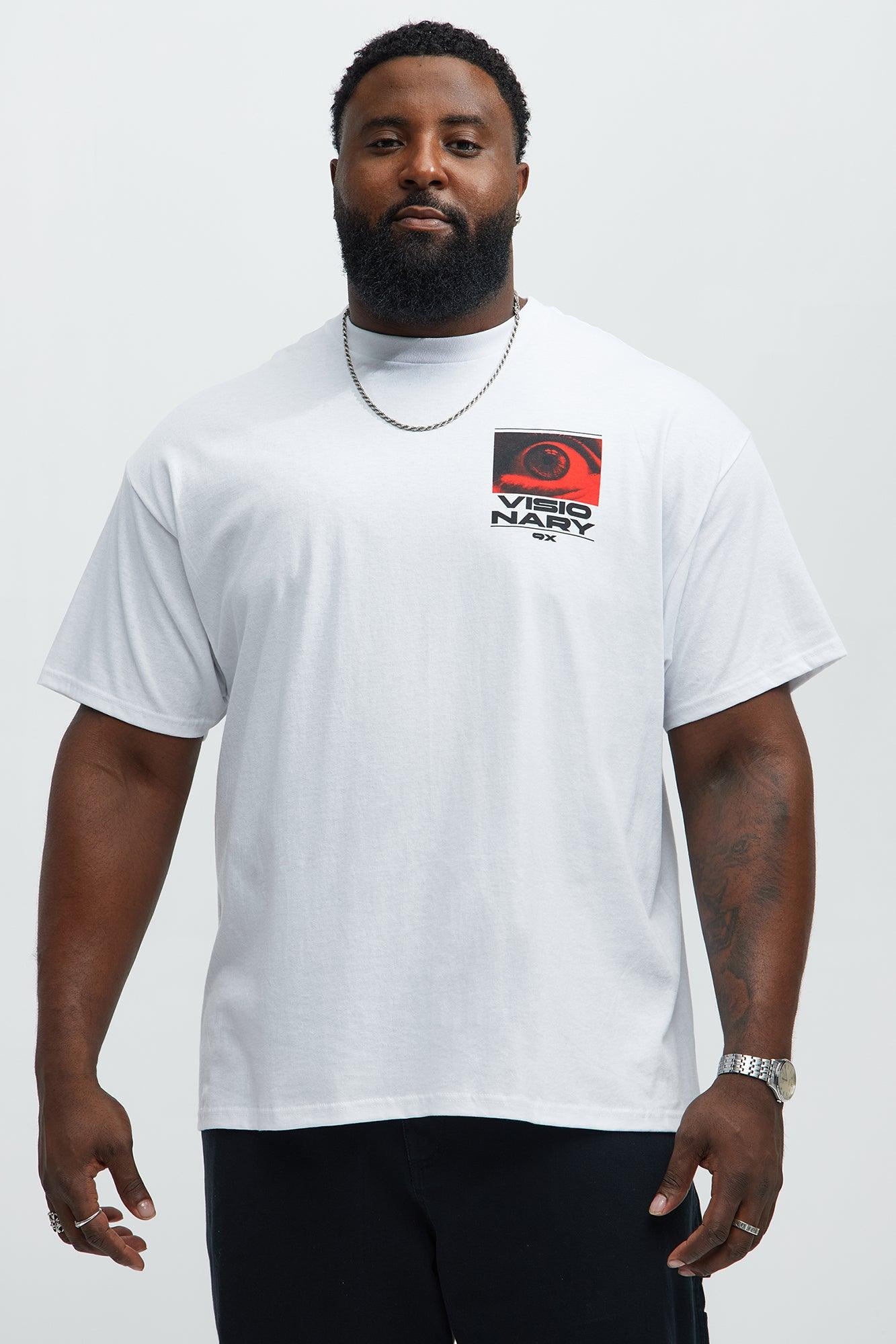 Visionary 9x Short Sleeve Tee - White Product Image