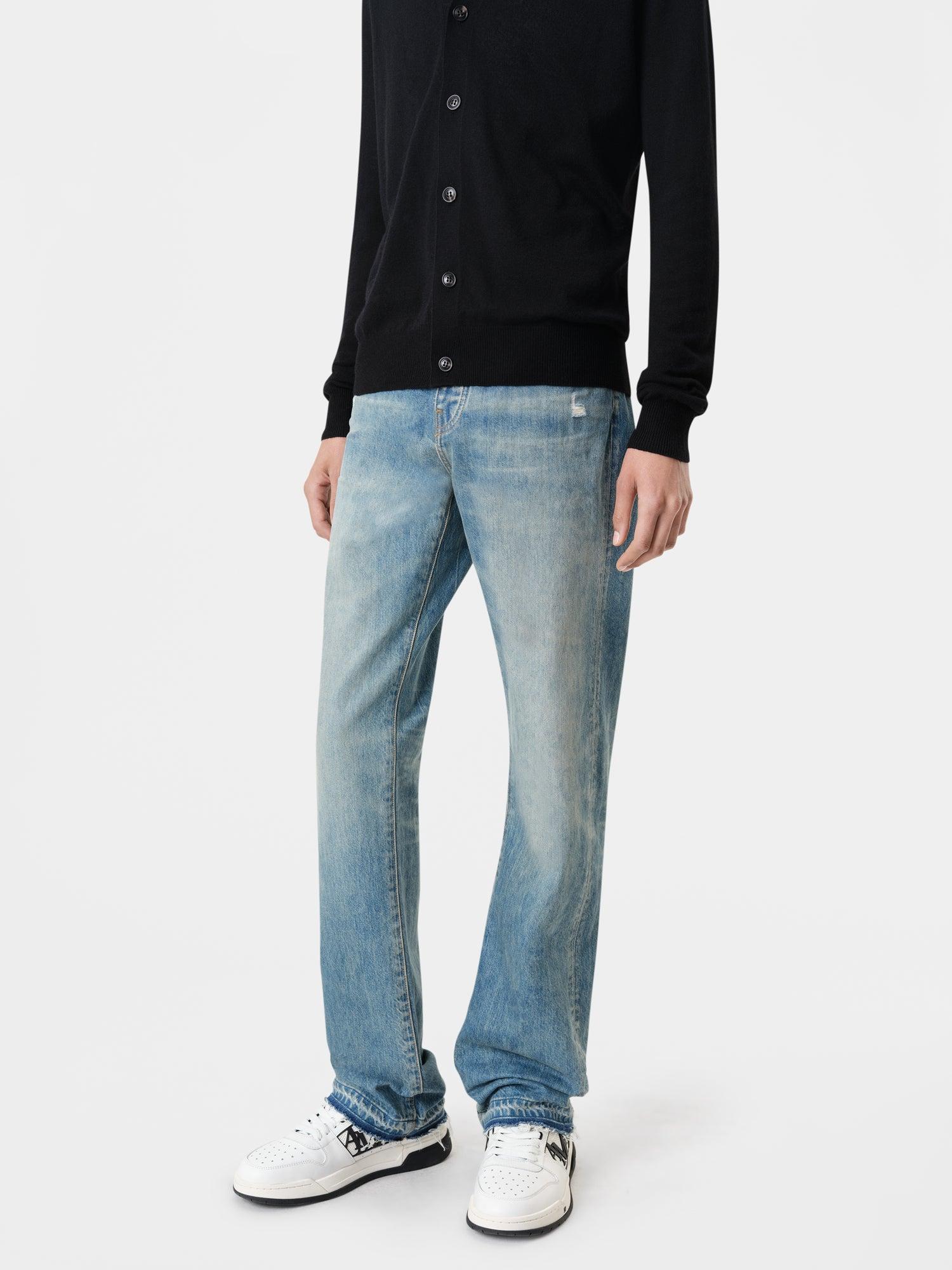 RELEASED HEM STRAIGHT JEAN - Crafted Indigo Product Image