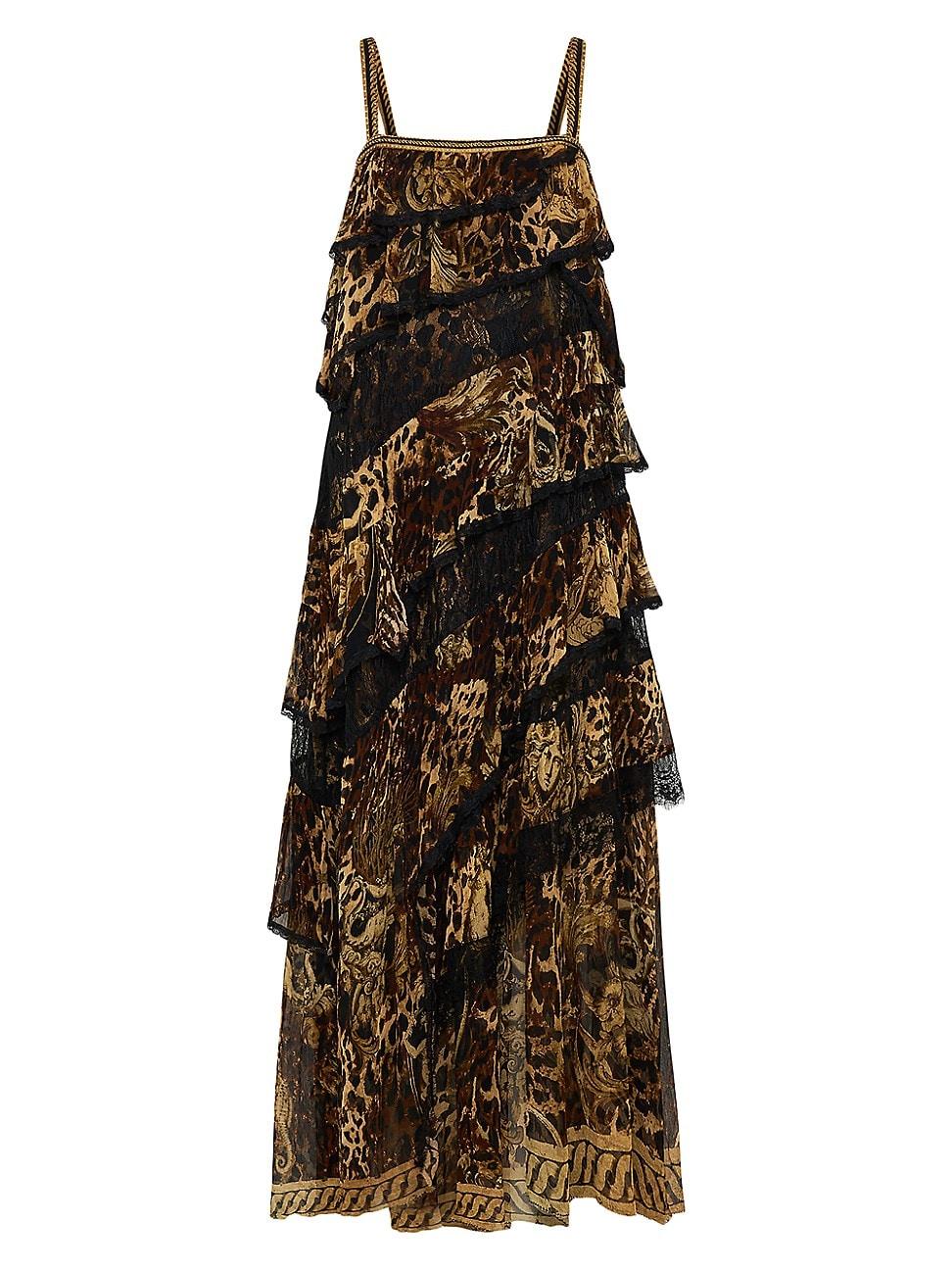 Womens Era Of Empire Silk & Lace Dress Product Image