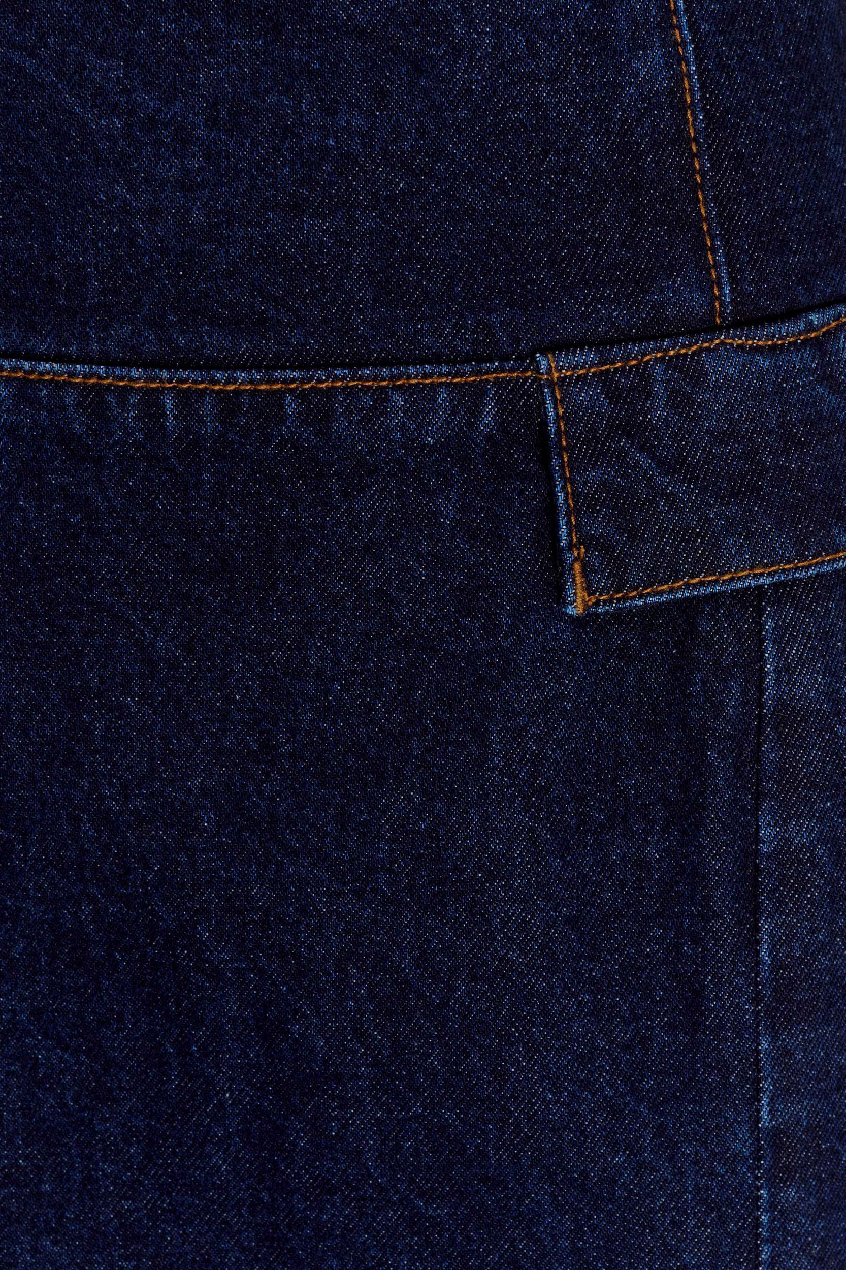 Maylena High Rise Denim Maxi Skirt - Indigo Blue Female Product Image