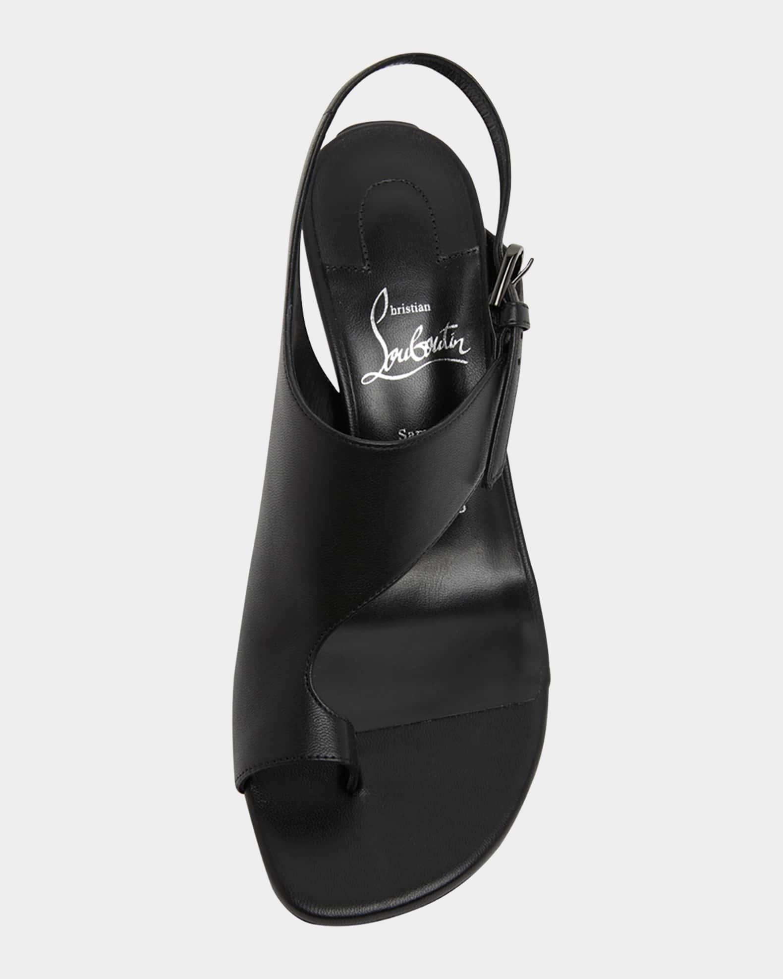 Viva Condora Asymmetrical Red Sole Sandals Product Image