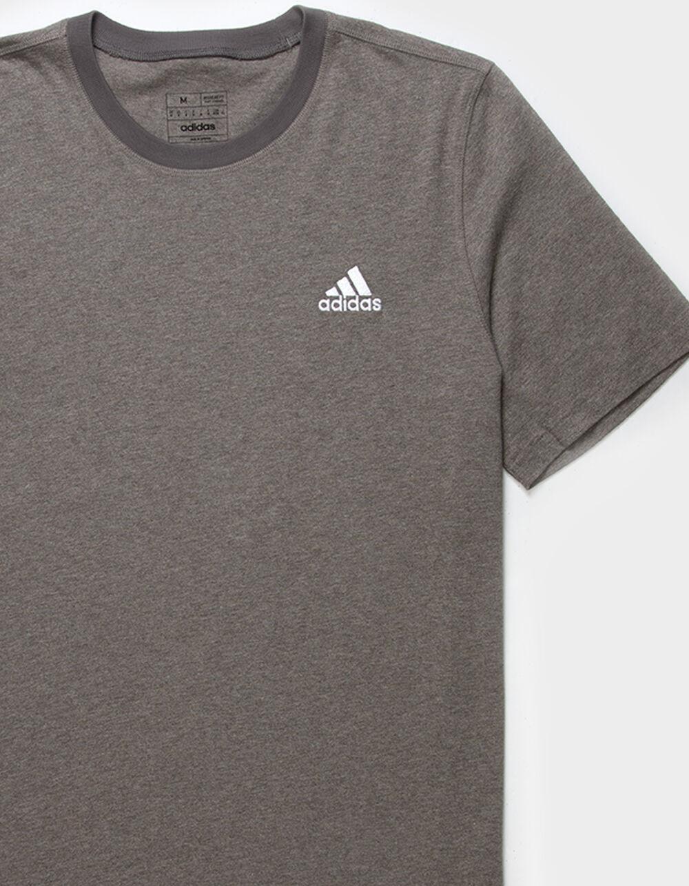 ADIDAS Melange Mens Tee - CHARCOAL Product Image