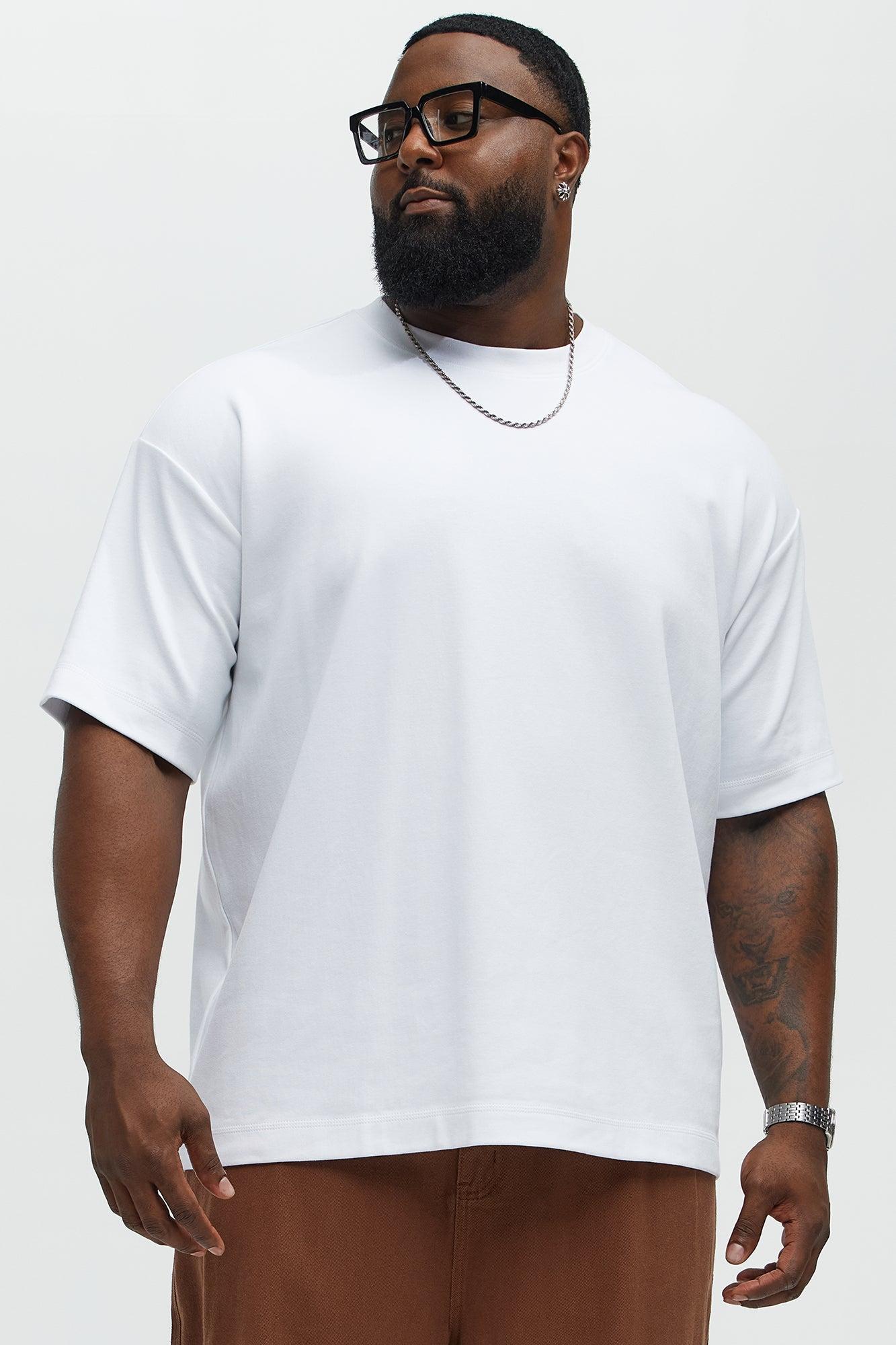 Relaxed Premium Everyday Tee - White Product Image