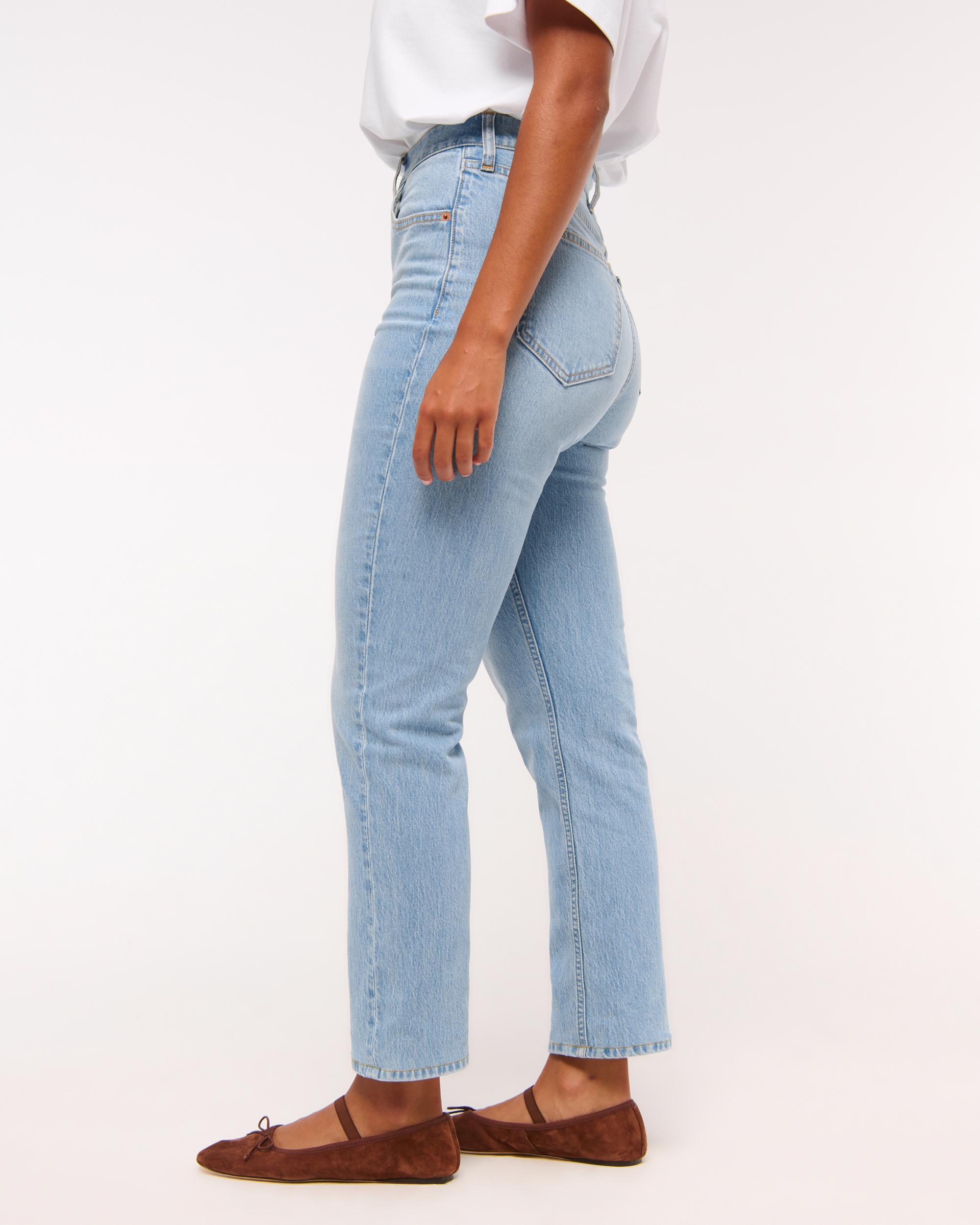 Curve Love Ultra High Rise Ankle Straight Jean Product Image