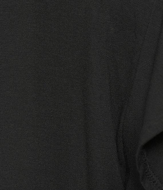 Tommy Bahama Kauai Solid V-Neck Short Flutter Sleeve Smocked Stretch Jersey Top Product Image