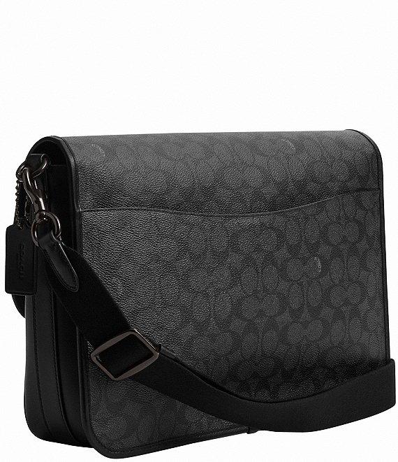 COACH Hitch Signature Coated Canvas Messenger Bag Product Image