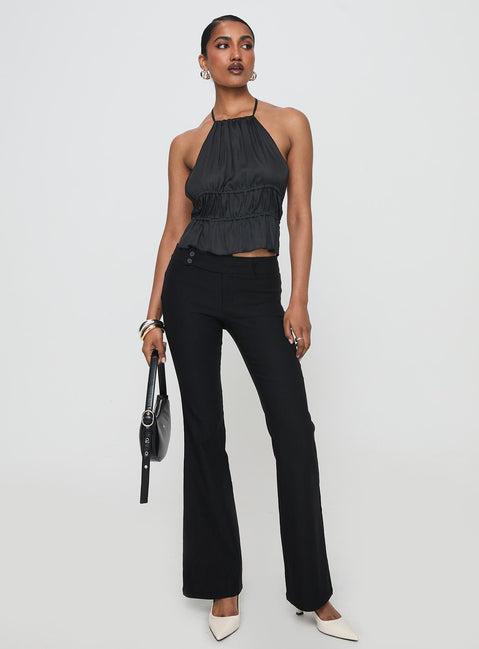 Legacy Halter Top Onyx Product Image