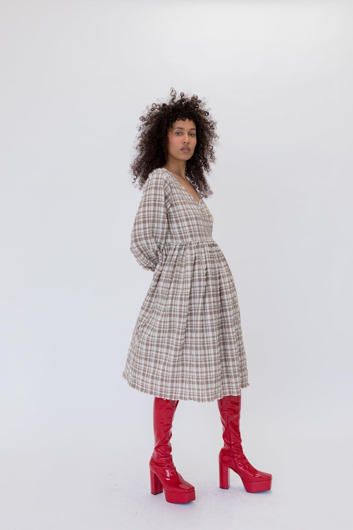 Jane Dress - Tortilla Chip Product Image