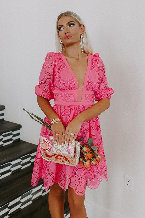 Remarkable Days Mini Dress in Pink Product Image