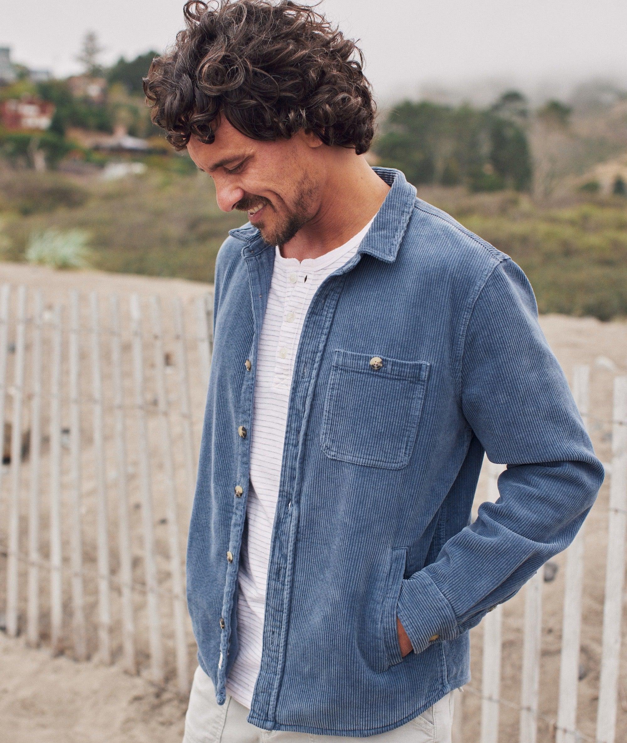 Max Broken In Corduroy Overshirt Product Image