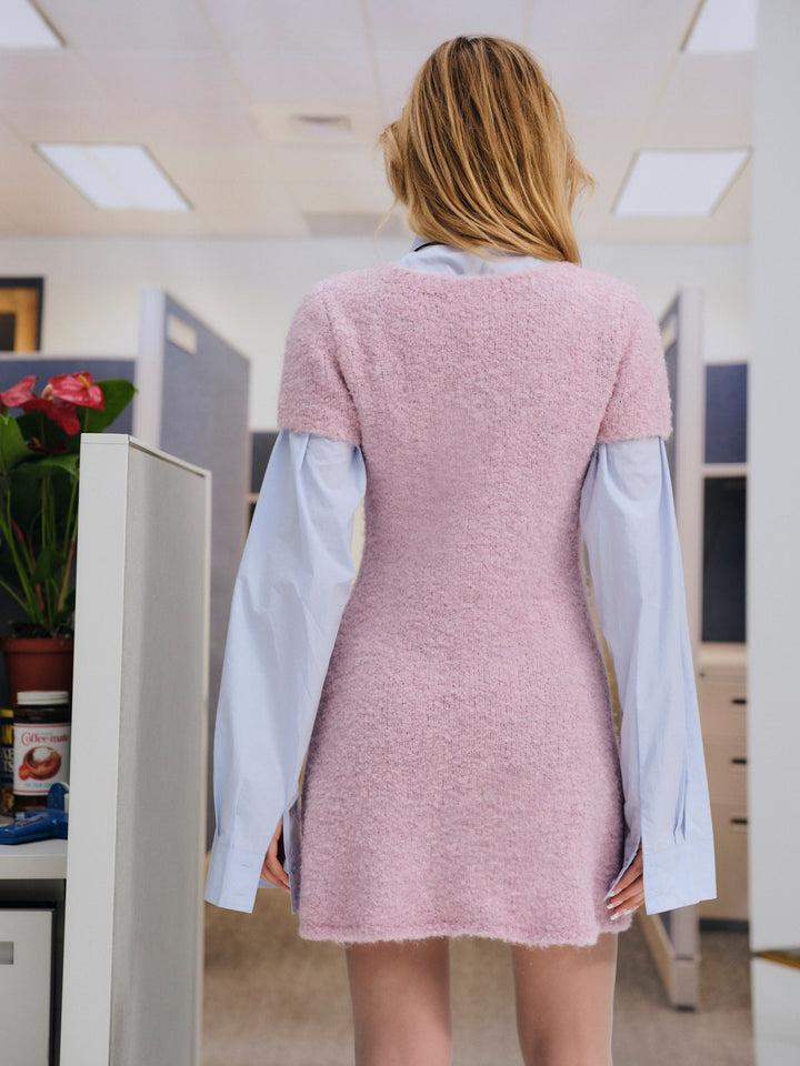 Eisley Mini Dress — Purple Product Image