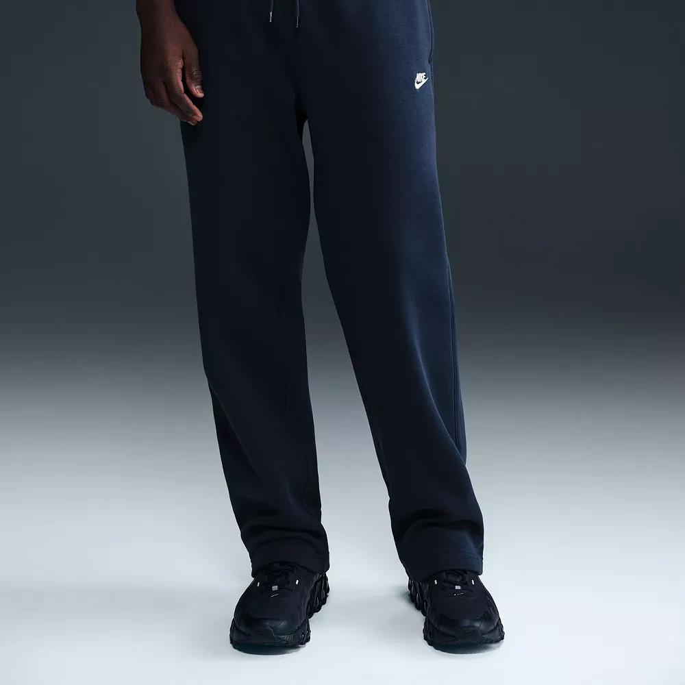 Nike Mens Club Open-Hem Fleece Pants | FN3730-451 Product Image