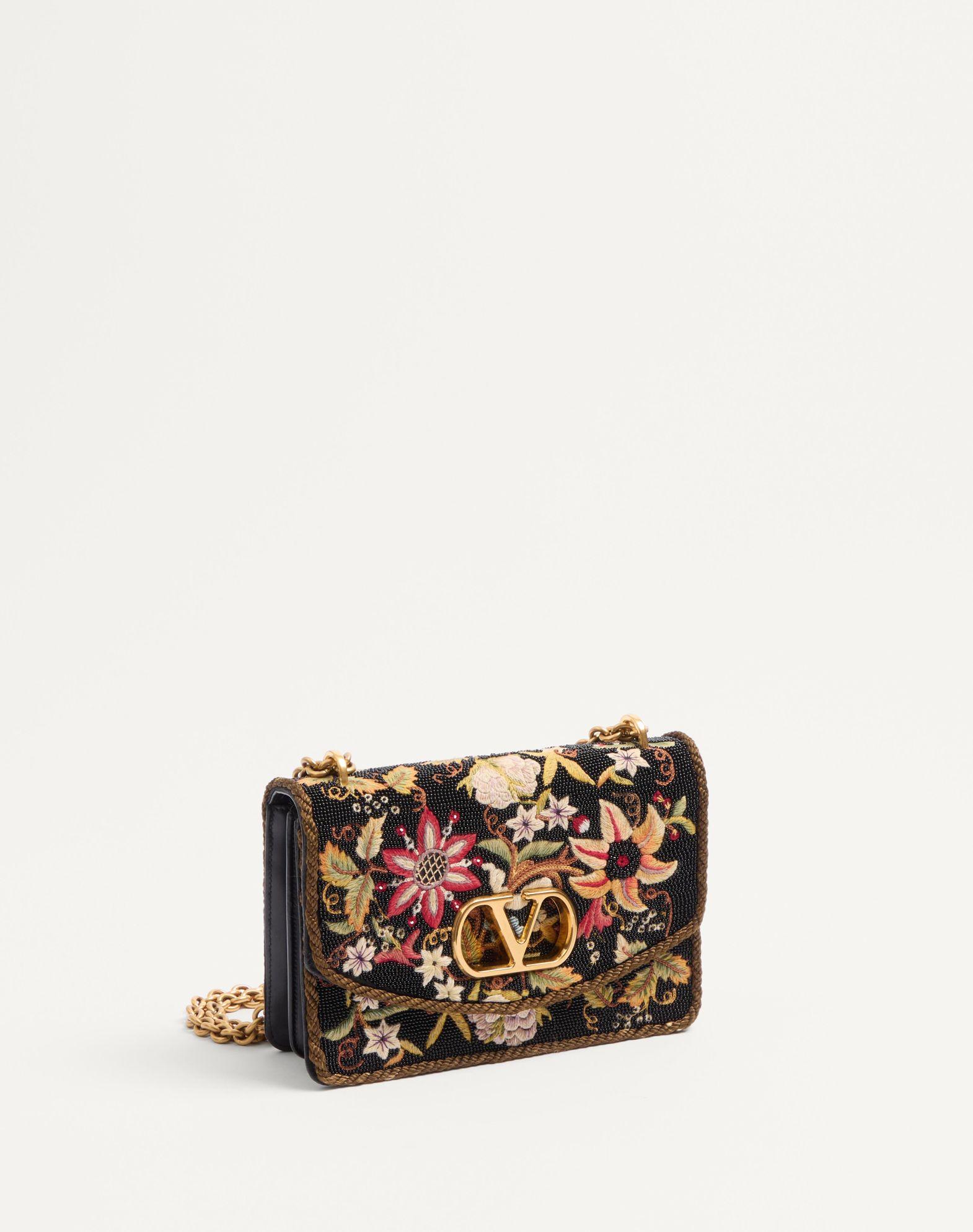 Valentino Garavani Vain Embroidered Shoulder Bag Product Image