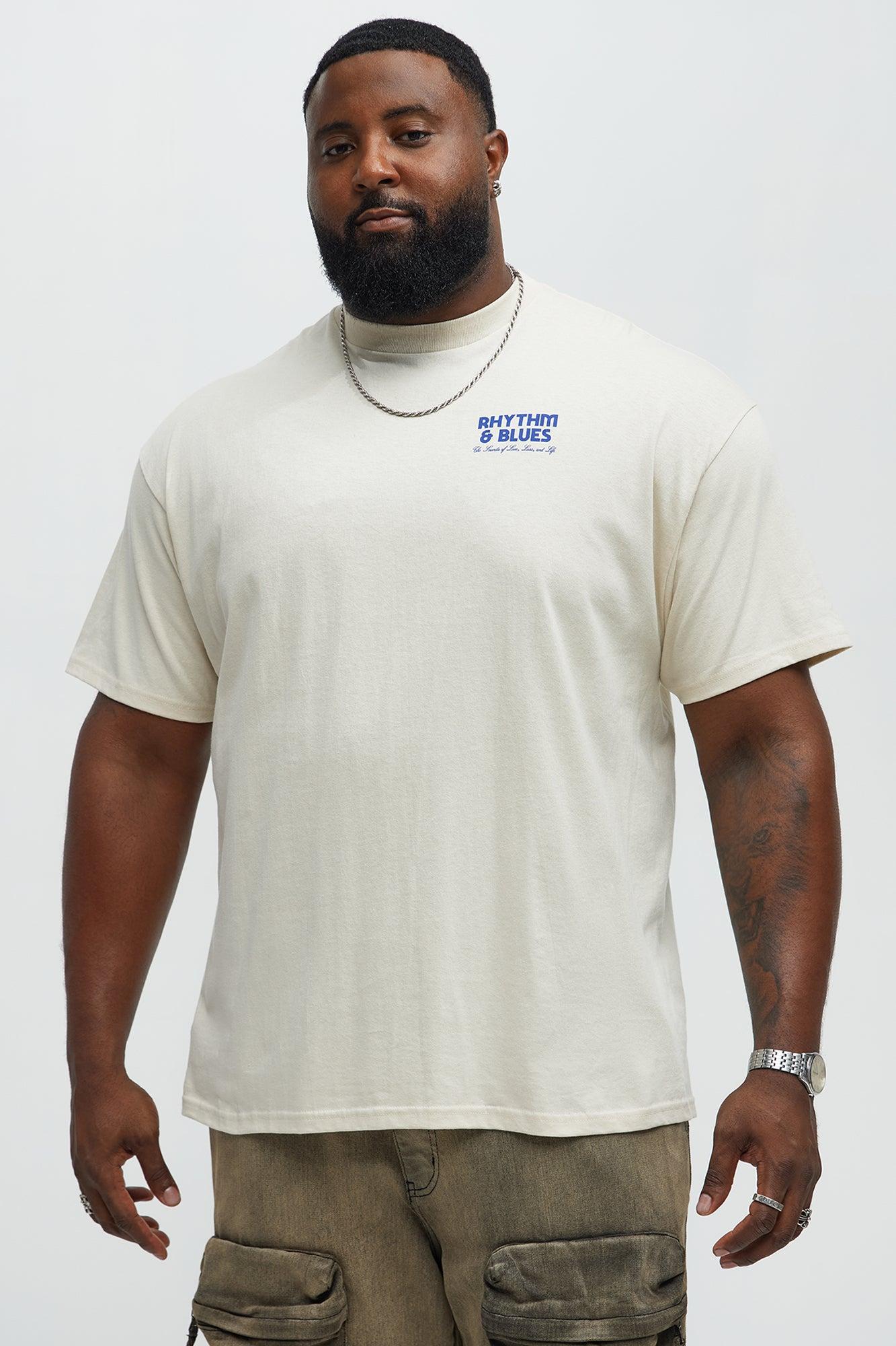 Rhythm & Blues Short Sleeve Tee - Cream Male Product Image