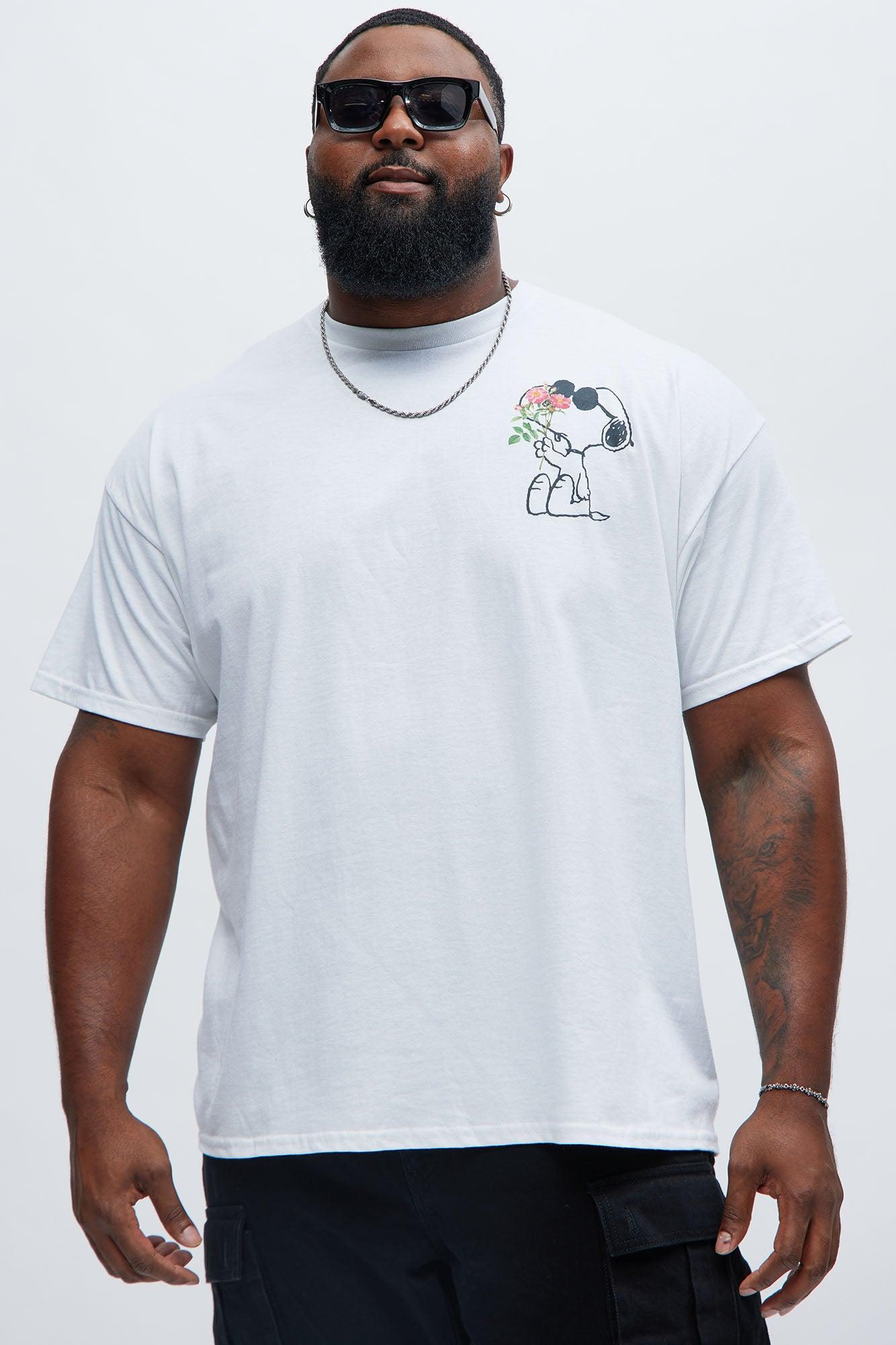 Peanuts Snoopy Sunglasses Short Sleeve Tee - White Product Image