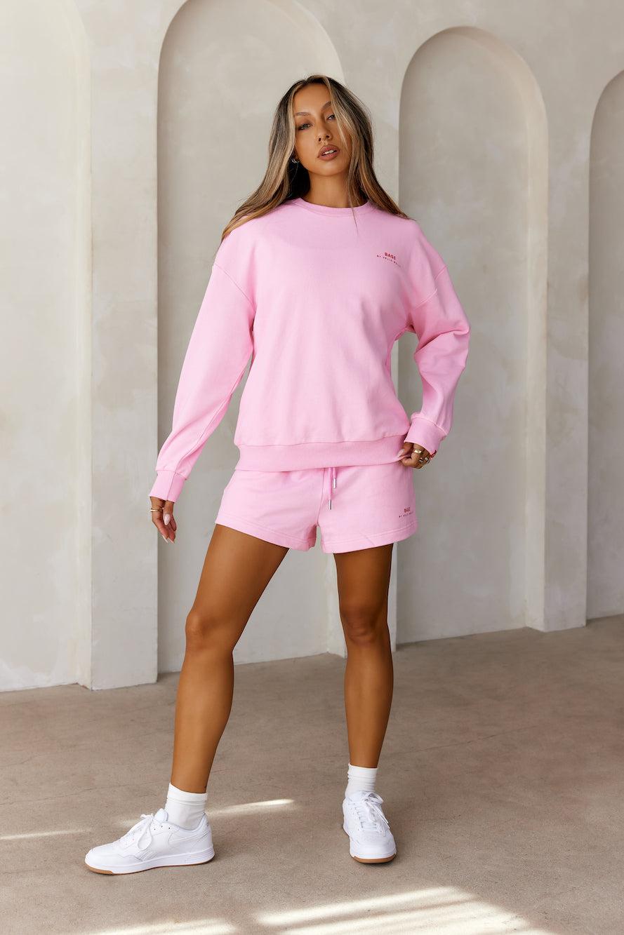 BASE Sweat Shorts Pink Product Image