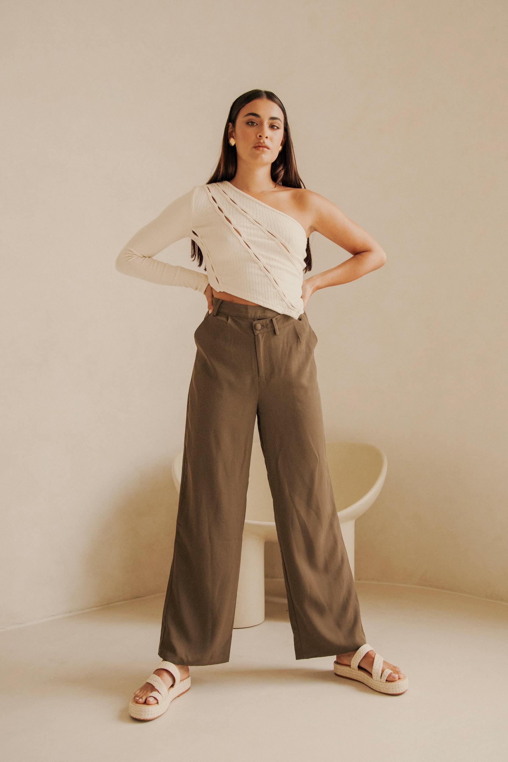 Layla Top - Cream Product Image