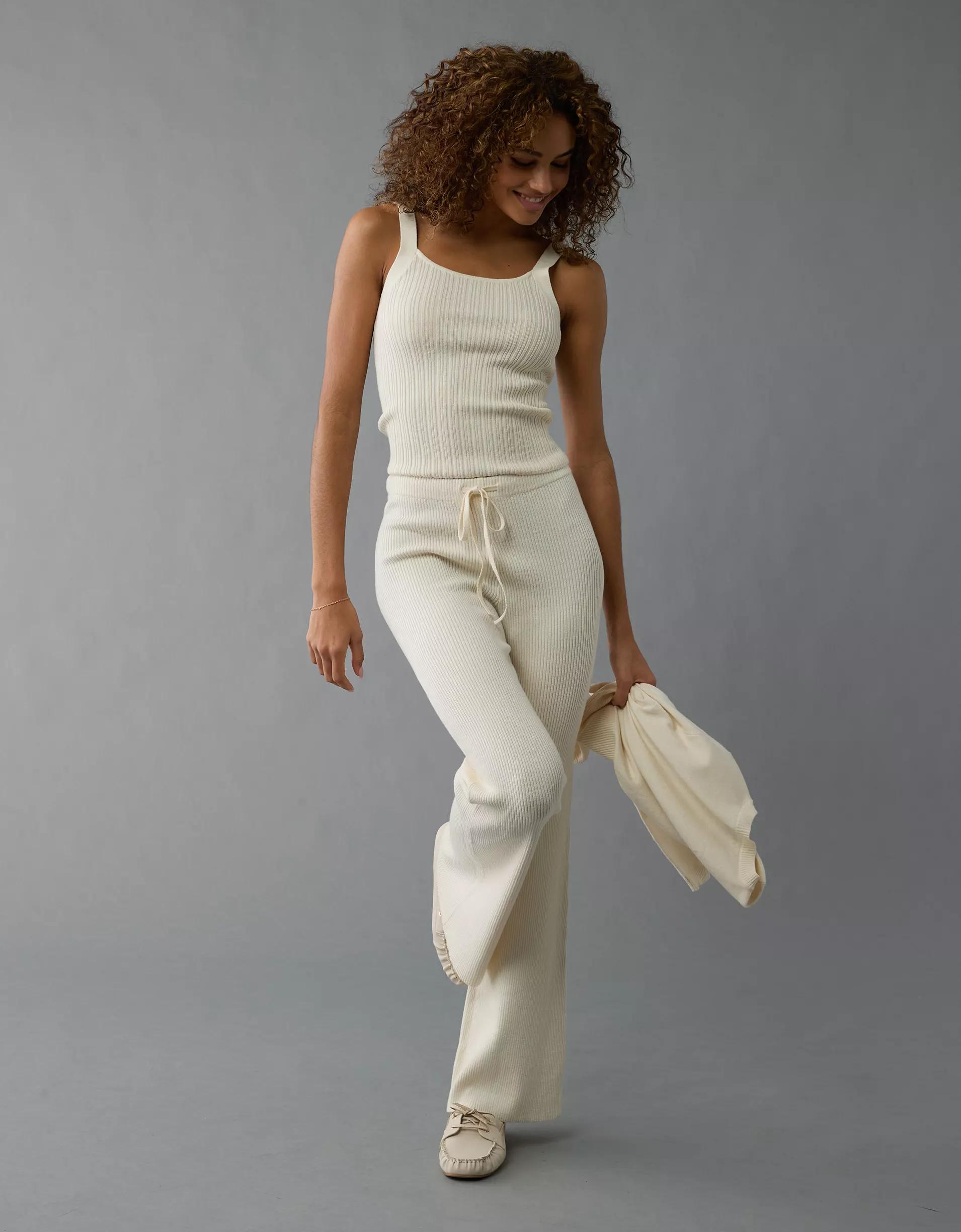 AE Scoop Neck Sweater Tank Top Product Image