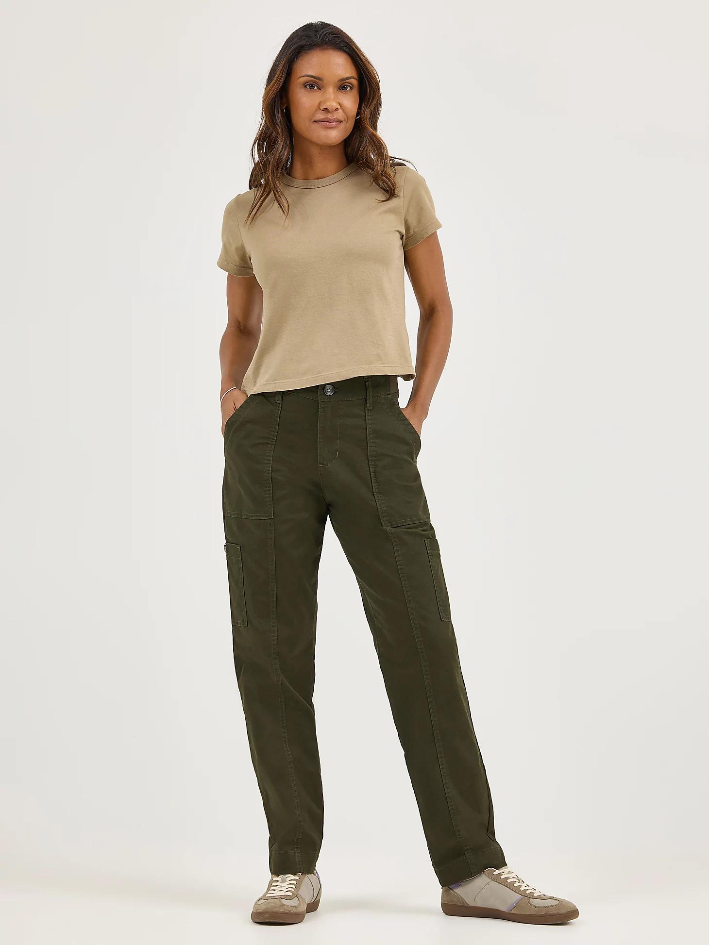 Women's Ultra Lux Comfort with Flex-to-Go Loose Utility Pant | Women's Pants | Lee® Product Image