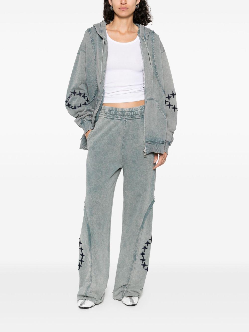 embroidered track pants Product Image