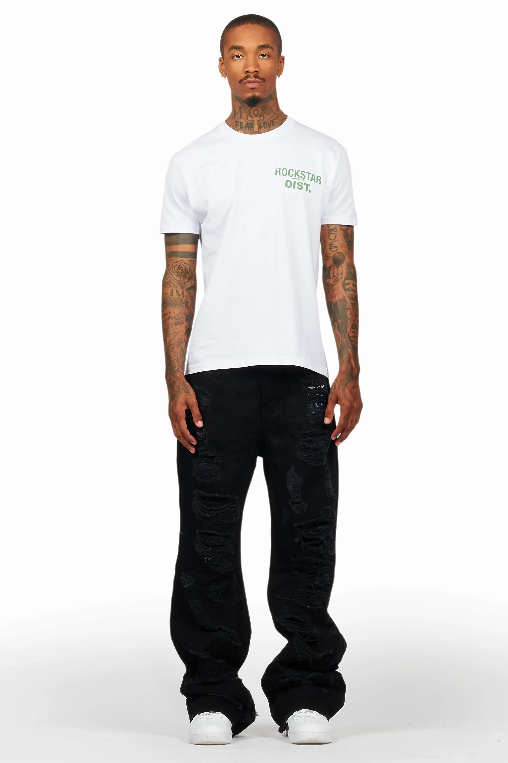 Boys Mical Black Baggy Fit Jean Boys Product Image