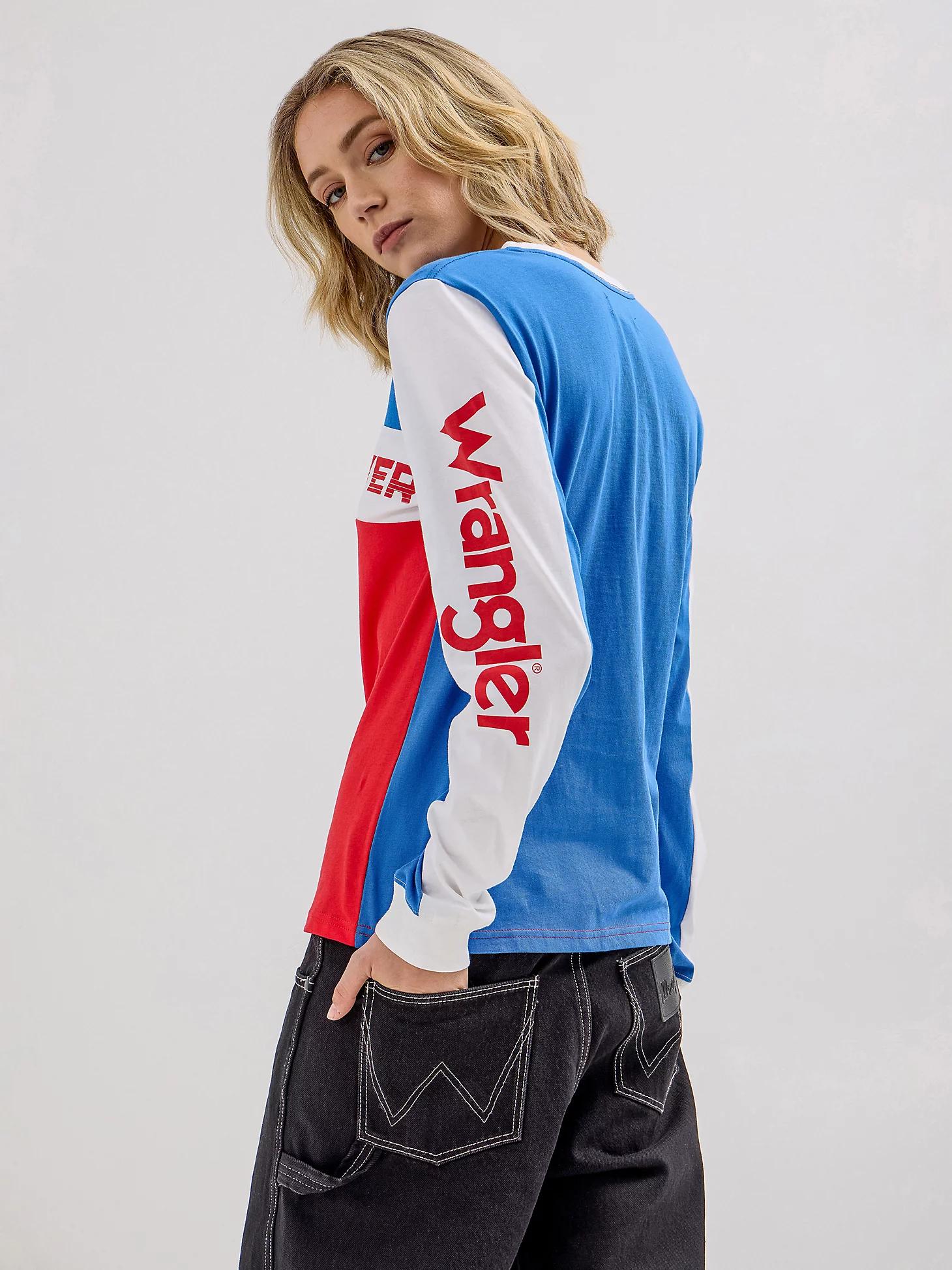 Wrangler® x Hot Wheels™ Women's Colorblock Tee Product Image