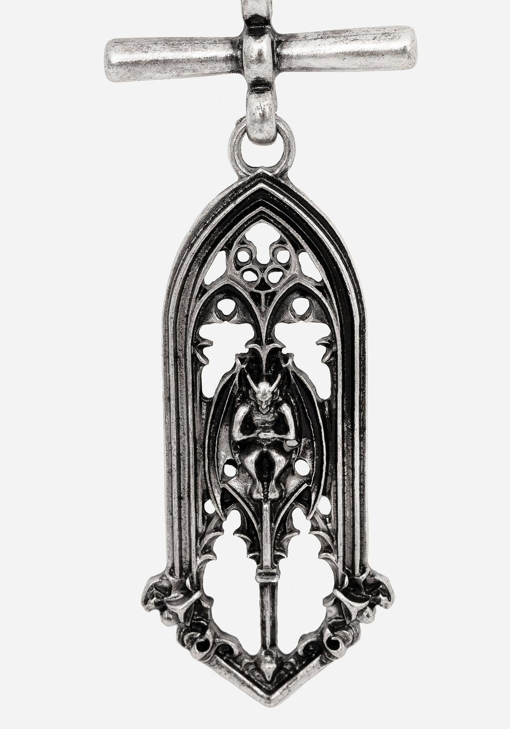 Gargoyle Gothic Pendant Necklace Product Image