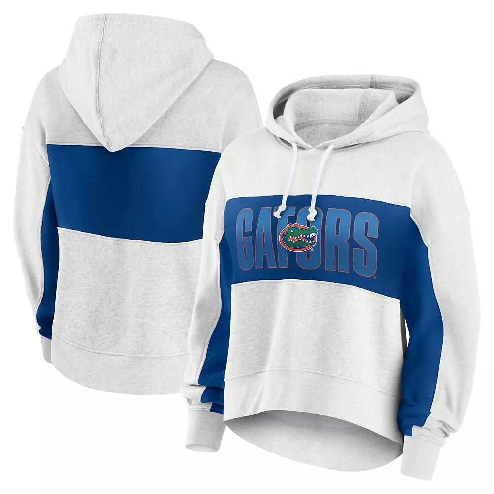 Women's Fanatics Oatmeal Florida Gators Up For It Pullover Hoodie, Size: 2XL, Team Product Image