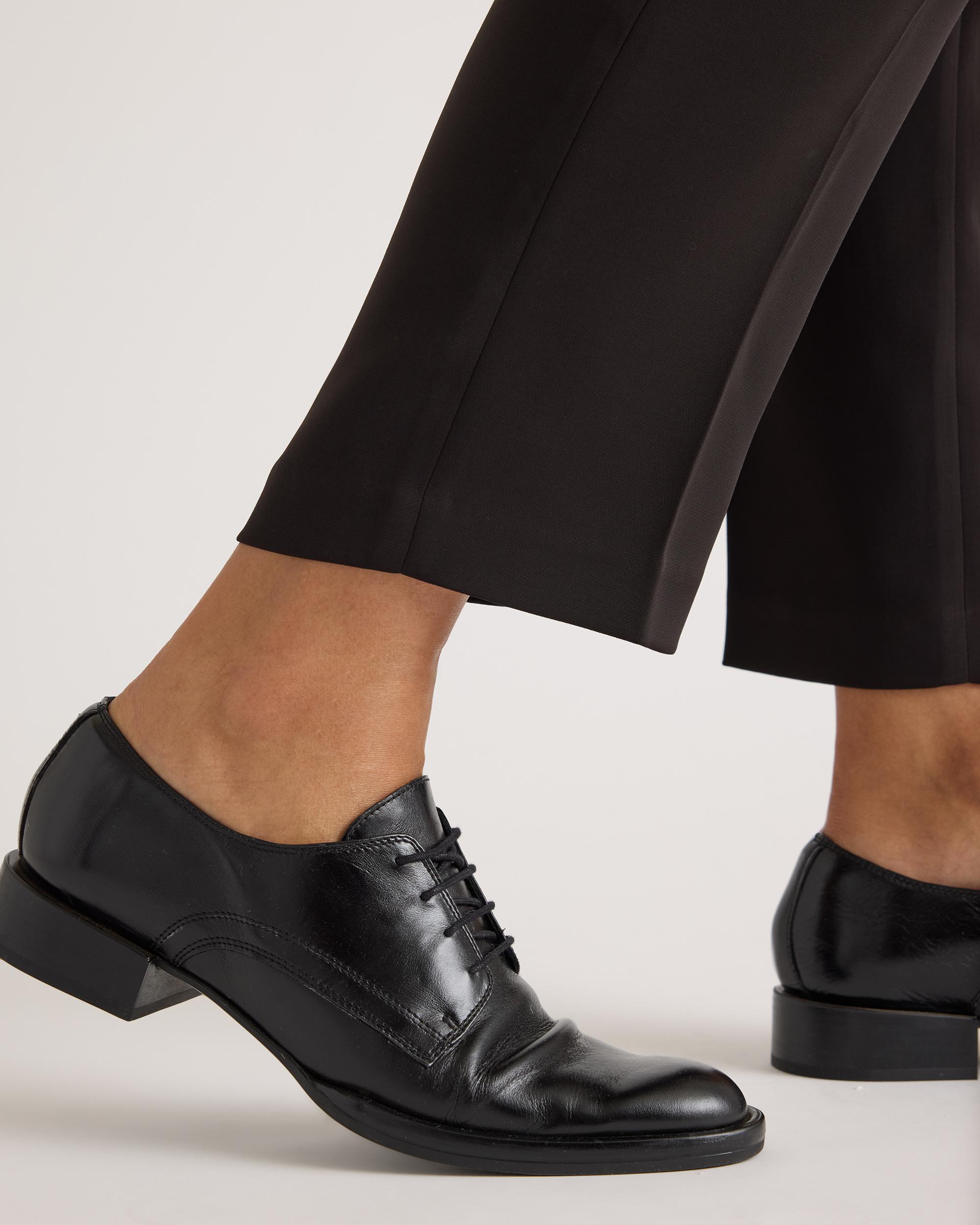 Quince | Women's Stretch Crepe Ankle Pants Recycled Polyester Product Image