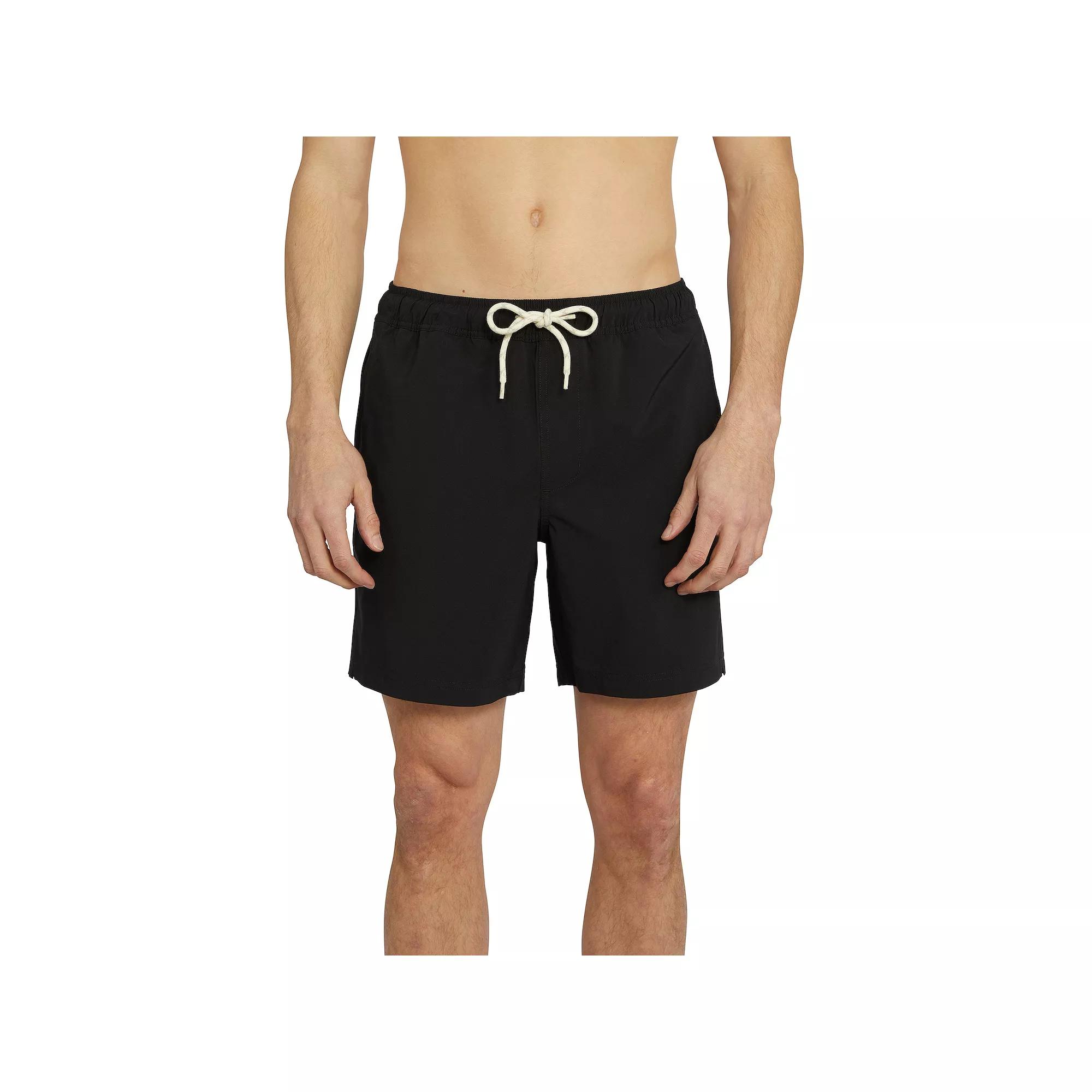 Men's Trinity Coast 7" Solid Swim Trunks,  Product Image