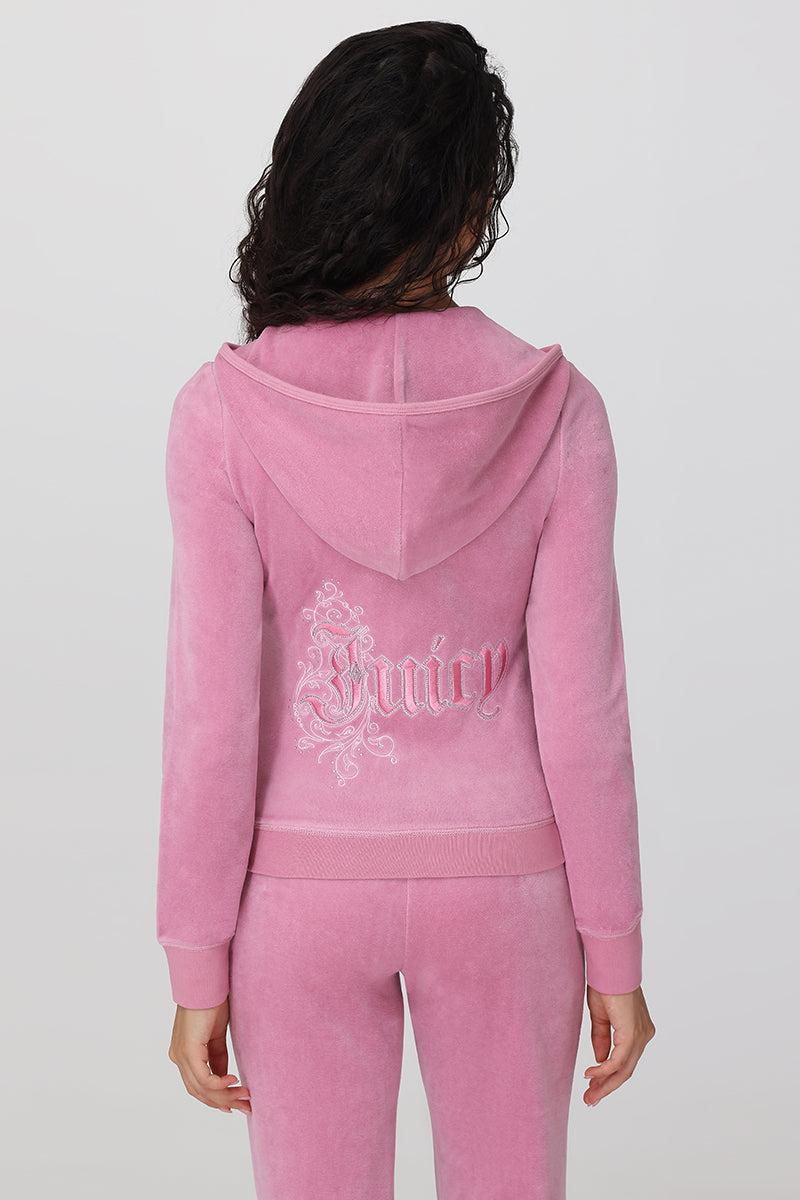 Monogram Heritage Cotton Velour Hoodie Product Image