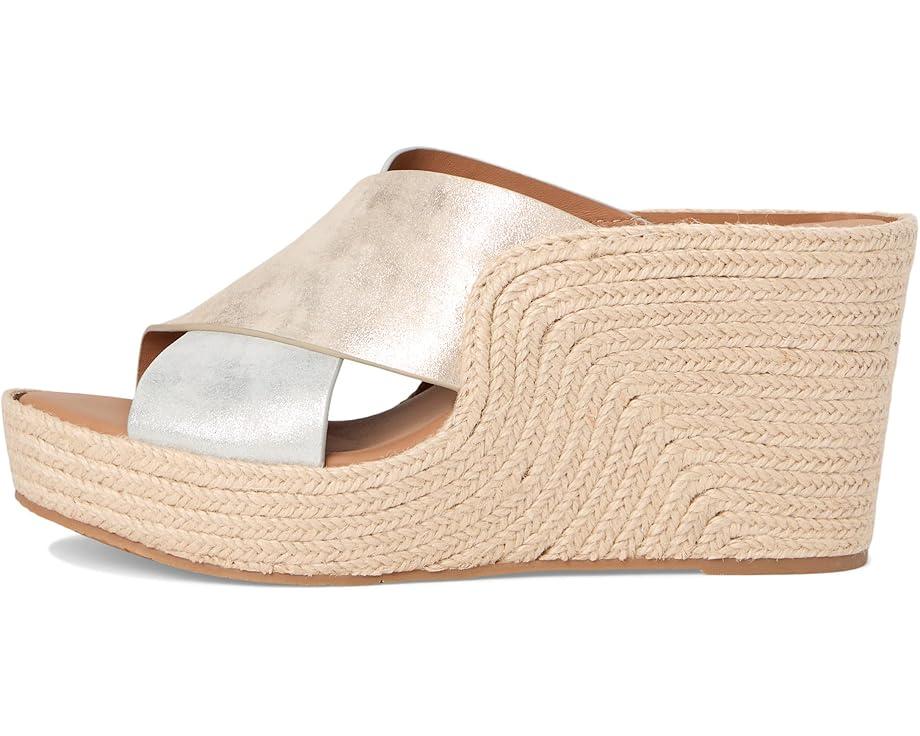Vickta Woven Band Cork Wedge Sandals Product Image