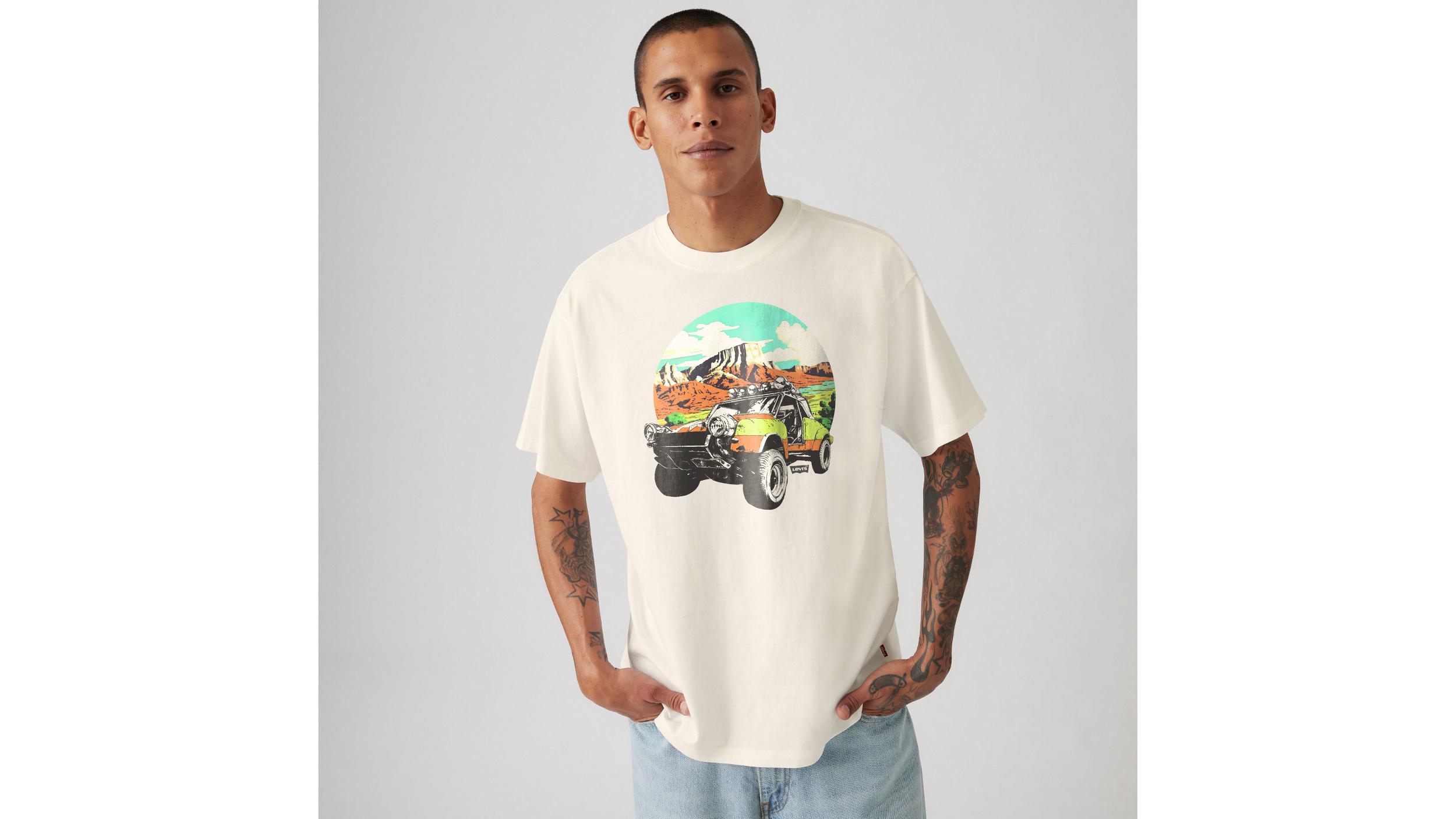 Vintage Fit Graphic T-Shirt Product Image