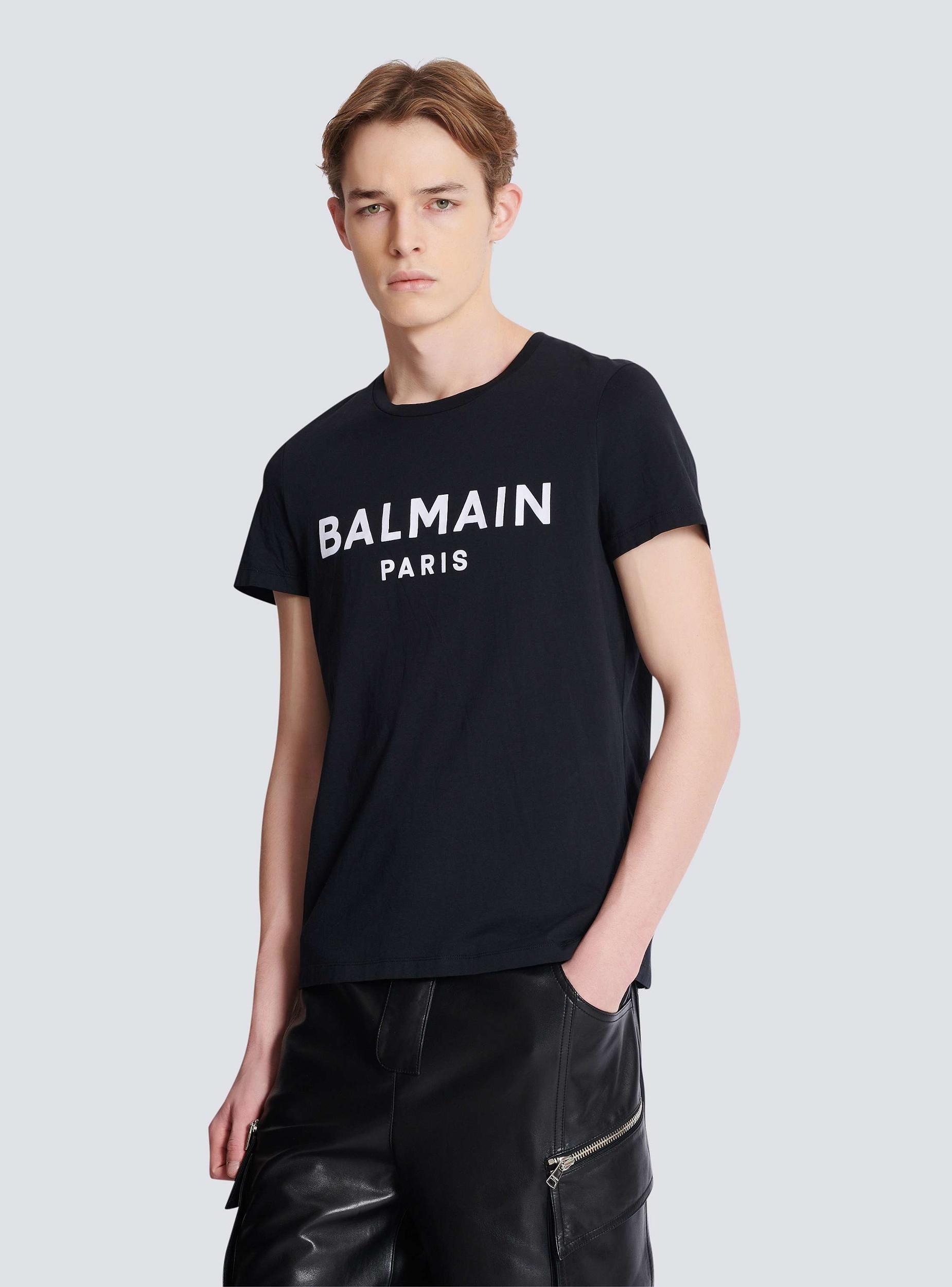 T-shirt with Balmain Paris print Product Image