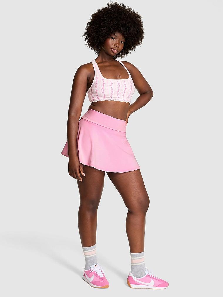 PINK x LoveShackFancy Cotton Foldover Flirty Skirt Product Image