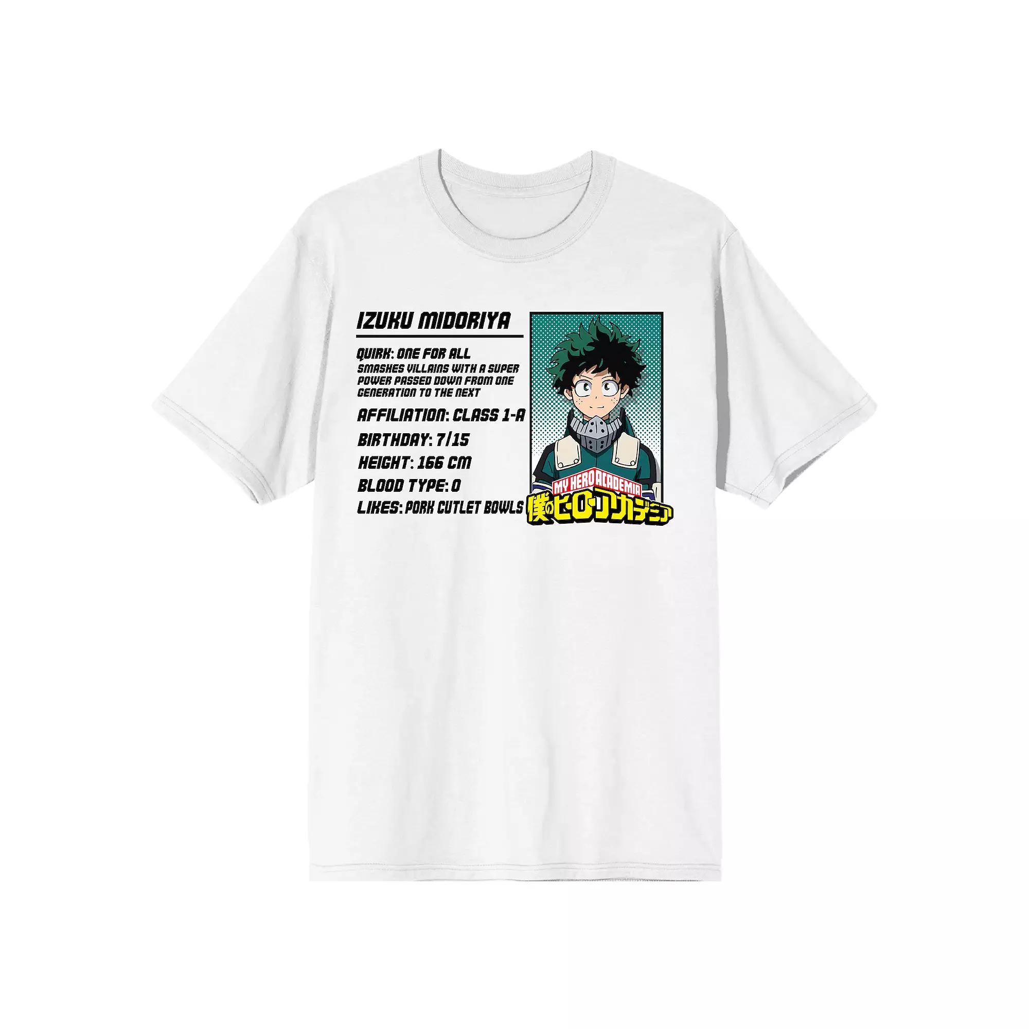 Men's My Hero Academia Deku Name Tee,  Product Image