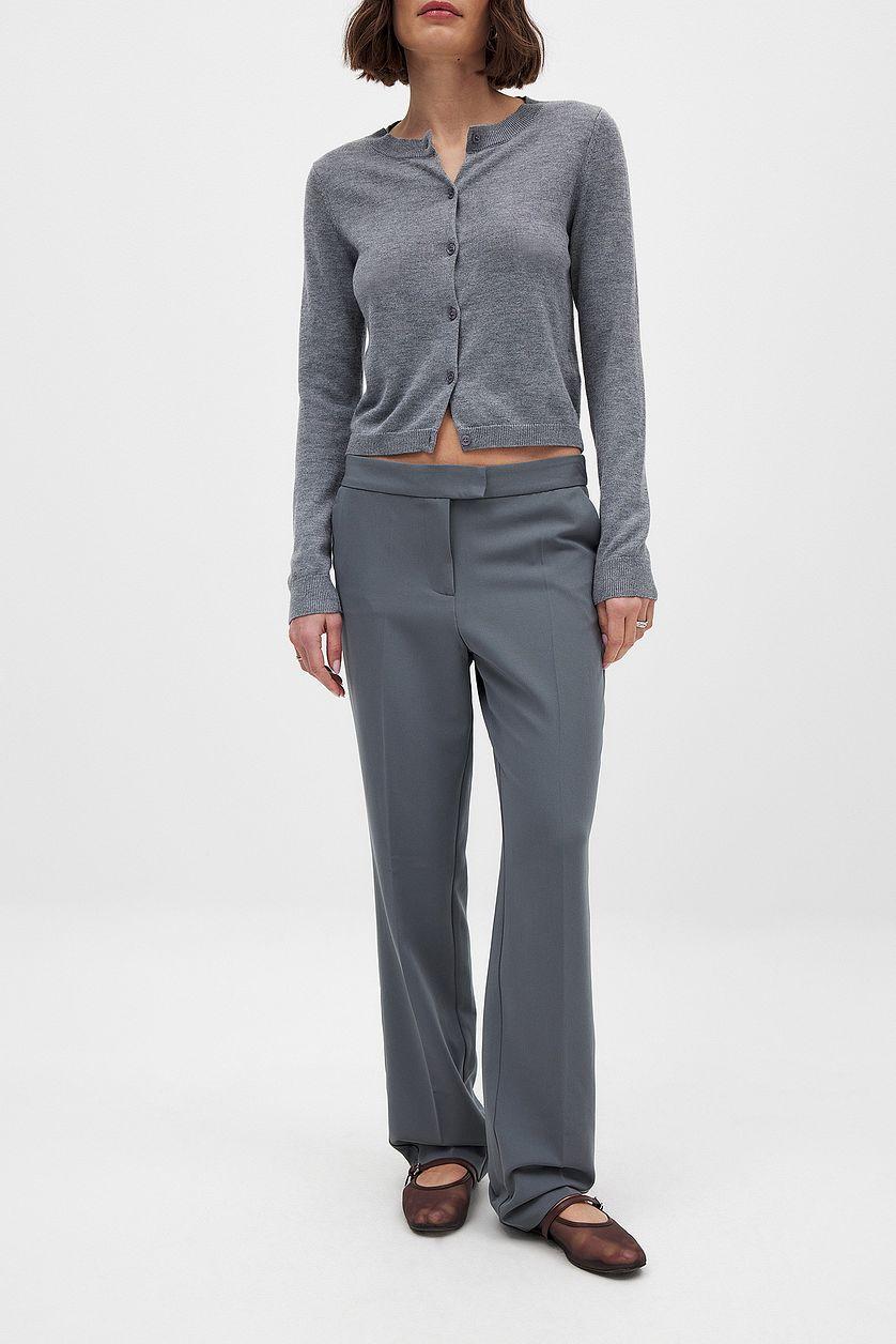 Low Waist Suit Pants Product Image