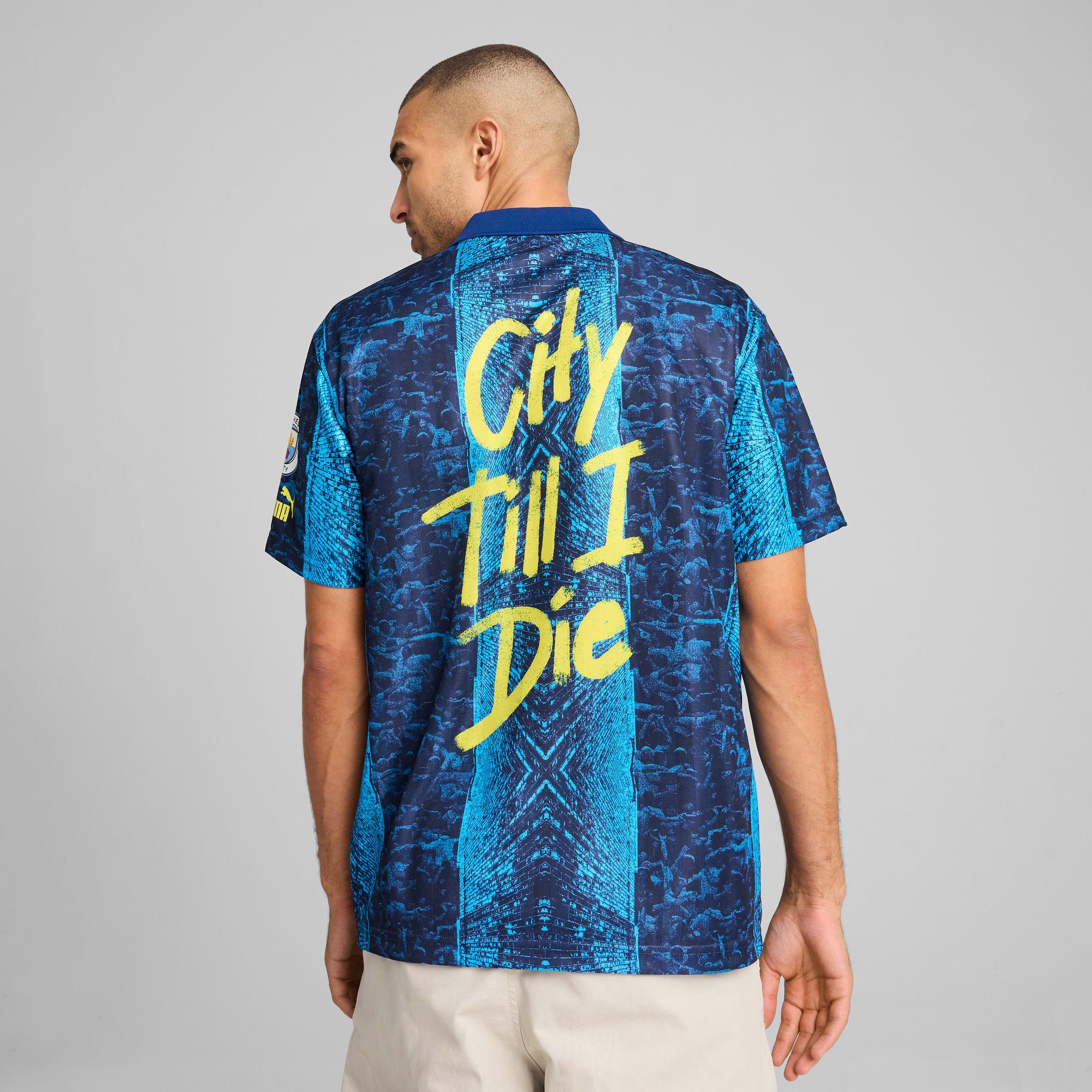 Manchester City ftblNRGY+ Men's Retro Jersey  Product Image