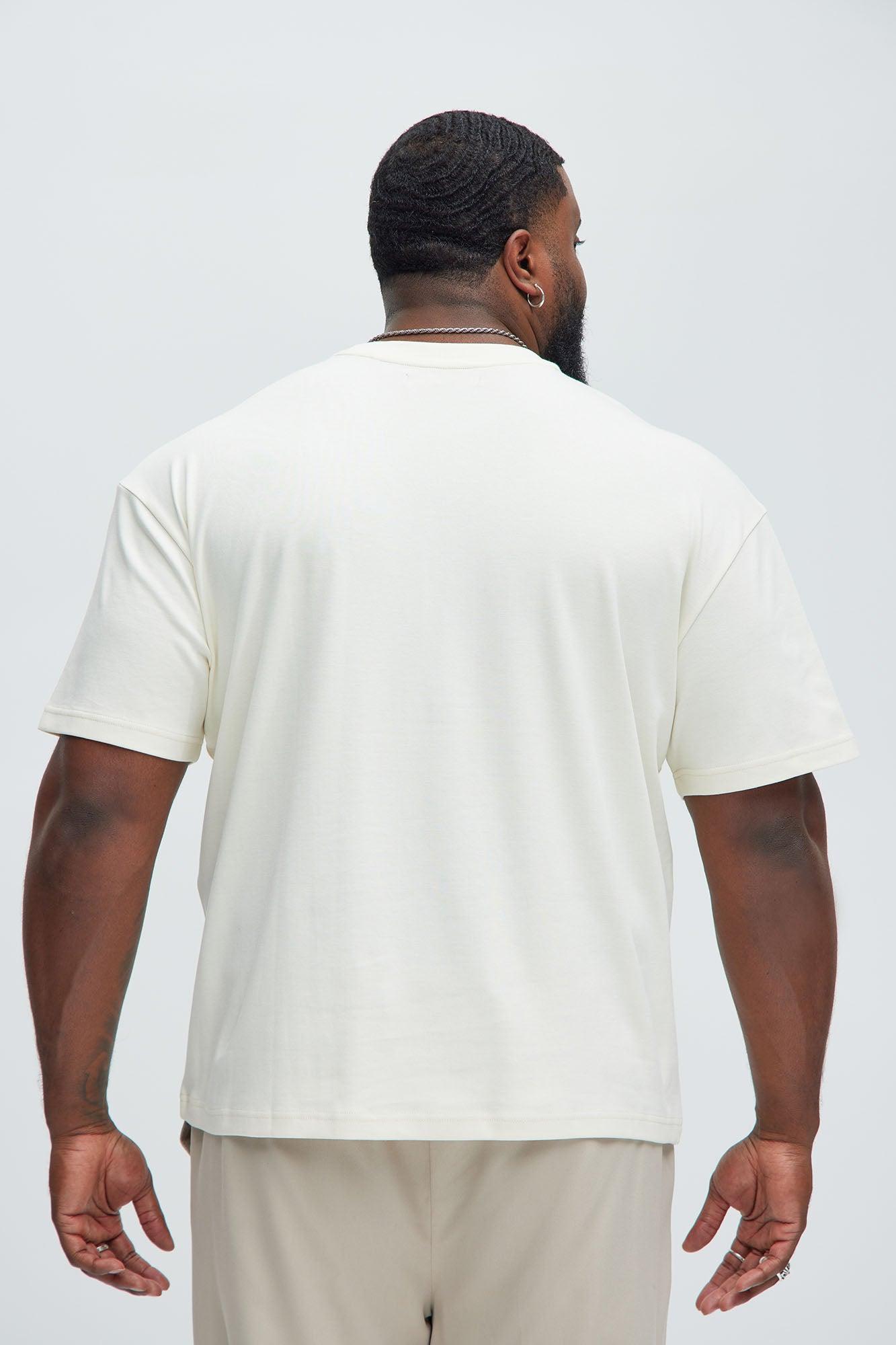 Davison Premium Short Sleeve Tee - Off White Product Image