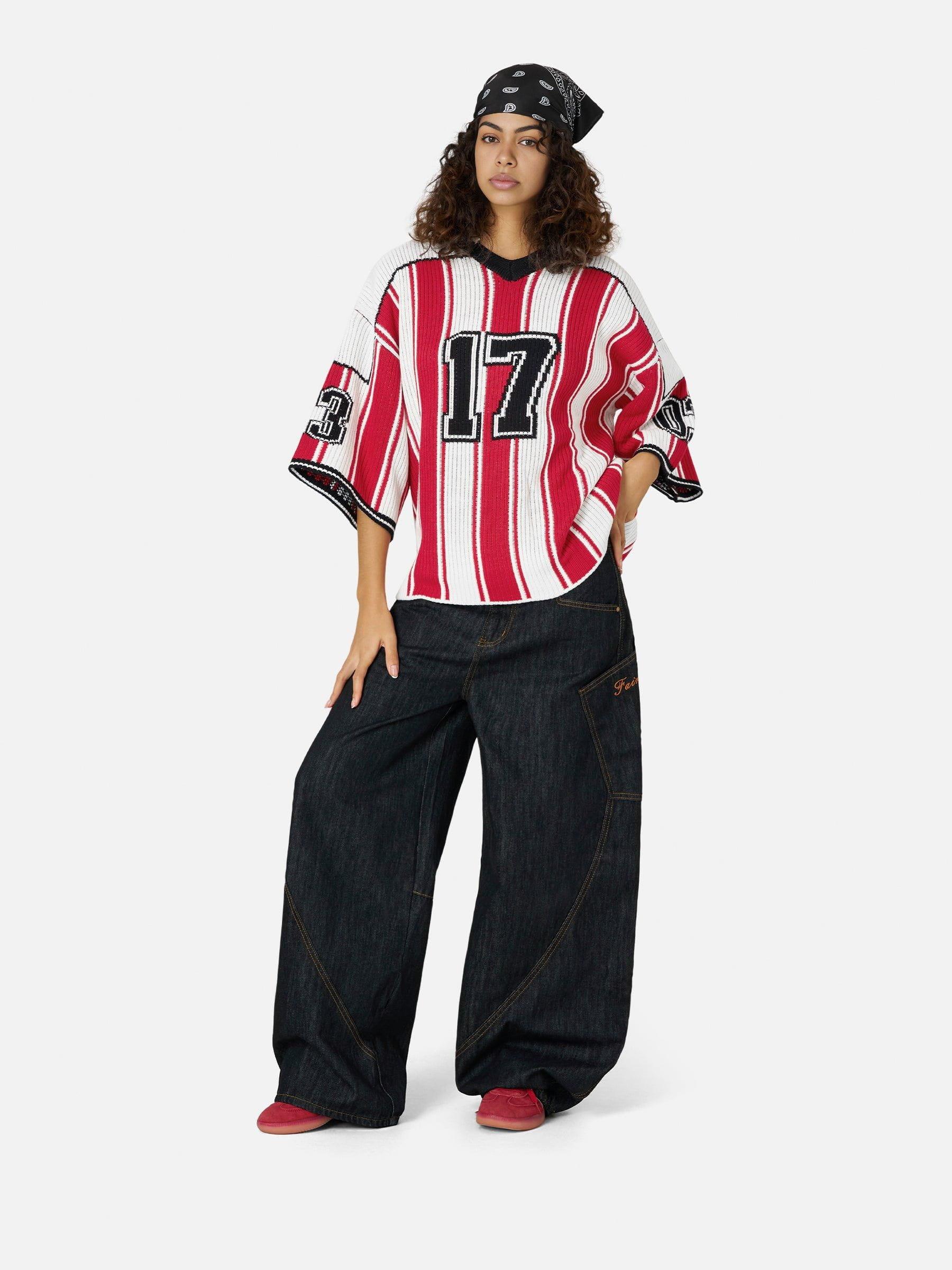 Aelfric Eden 17 Stripe Football  Knit Product Image