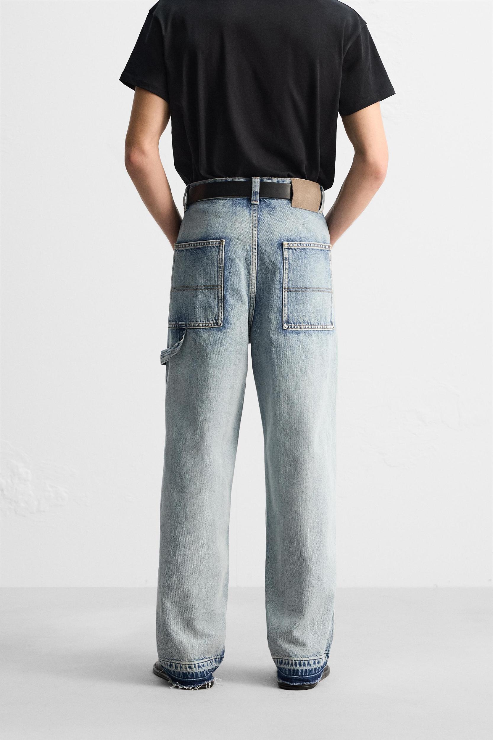STRAIGHT FIT RELAXED CARPENTER JEANS Product Image